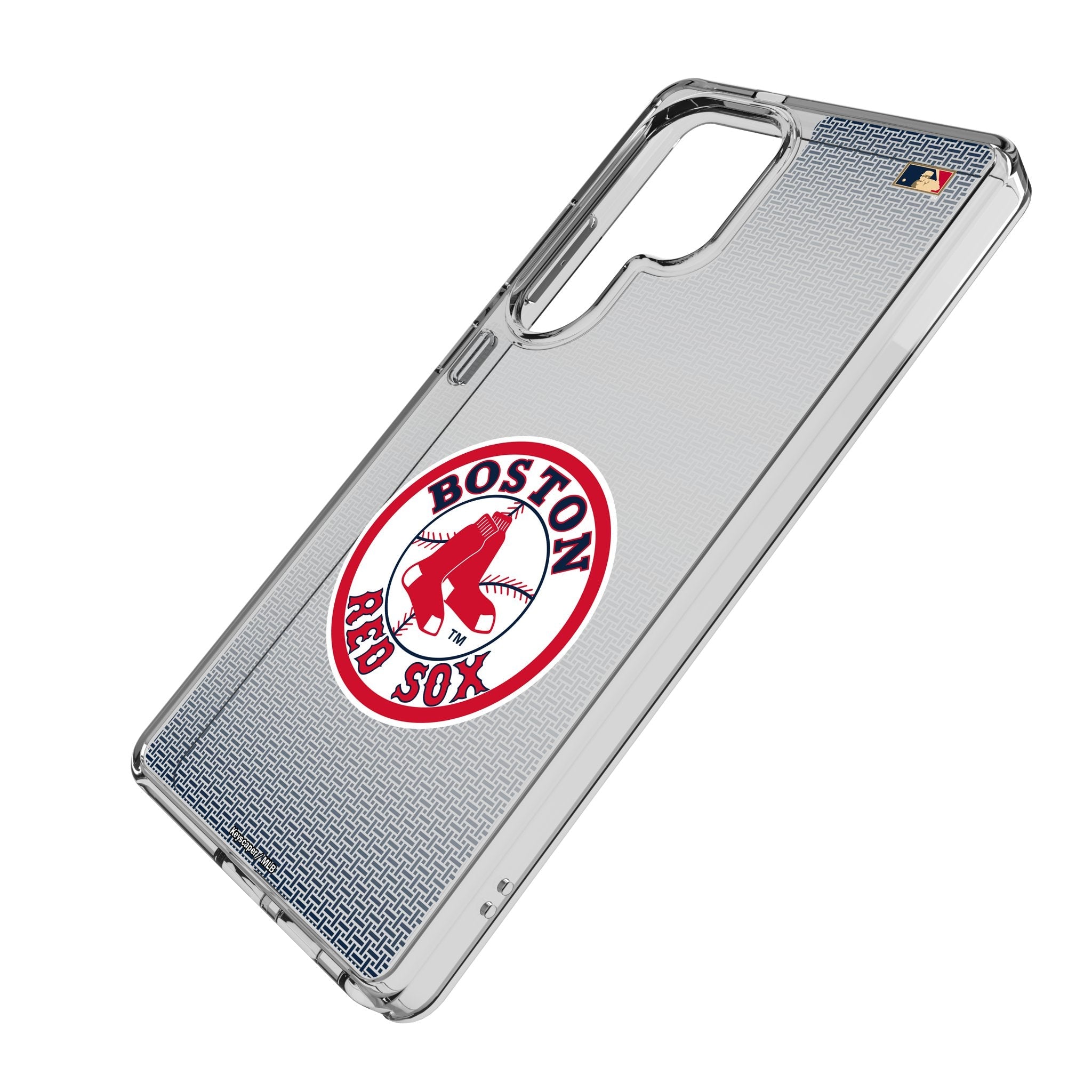 Boston Red Sox 1976-2008 - Cooperstown Collection Linen Clear Phone Case for Samsung Galaxy