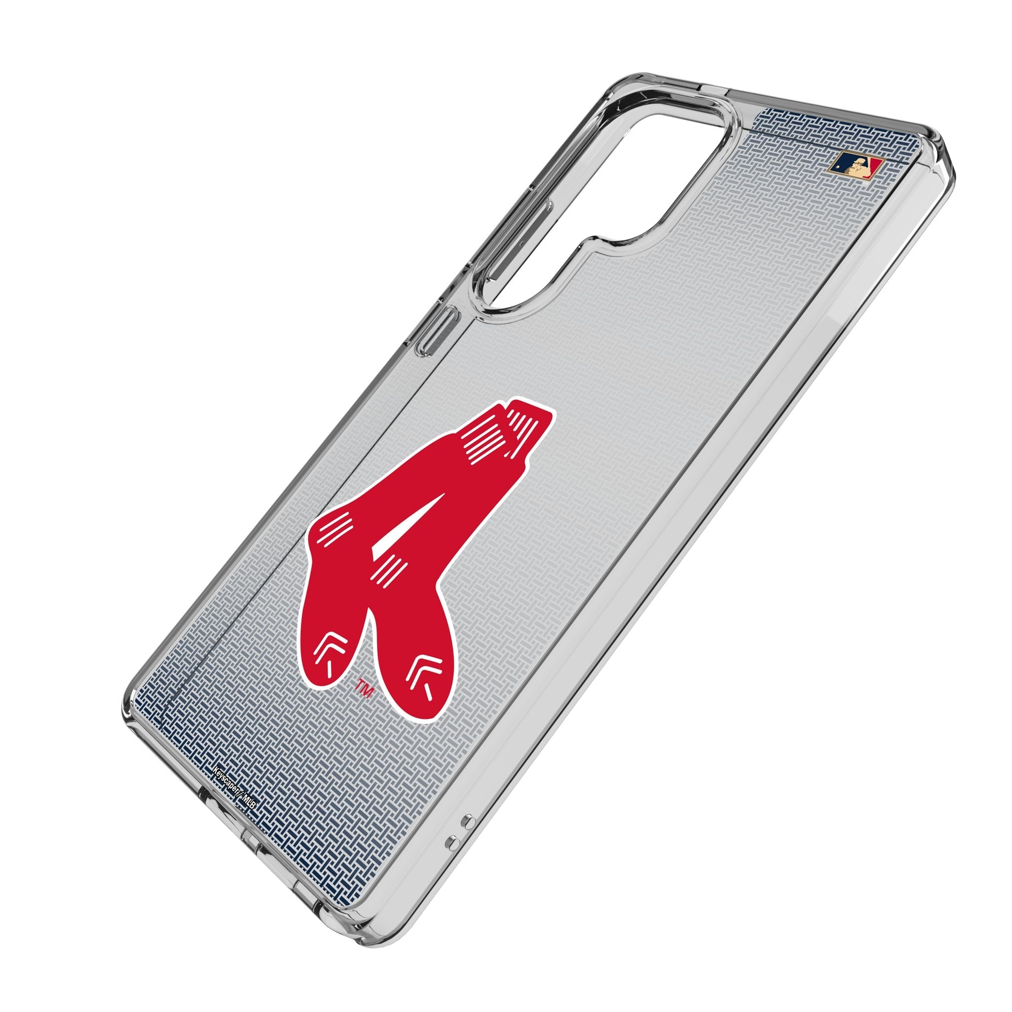 Boston Red Sox 1924-1960 - Cooperstown Collection Linen Clear Phone Case for Samsung Galaxy 2