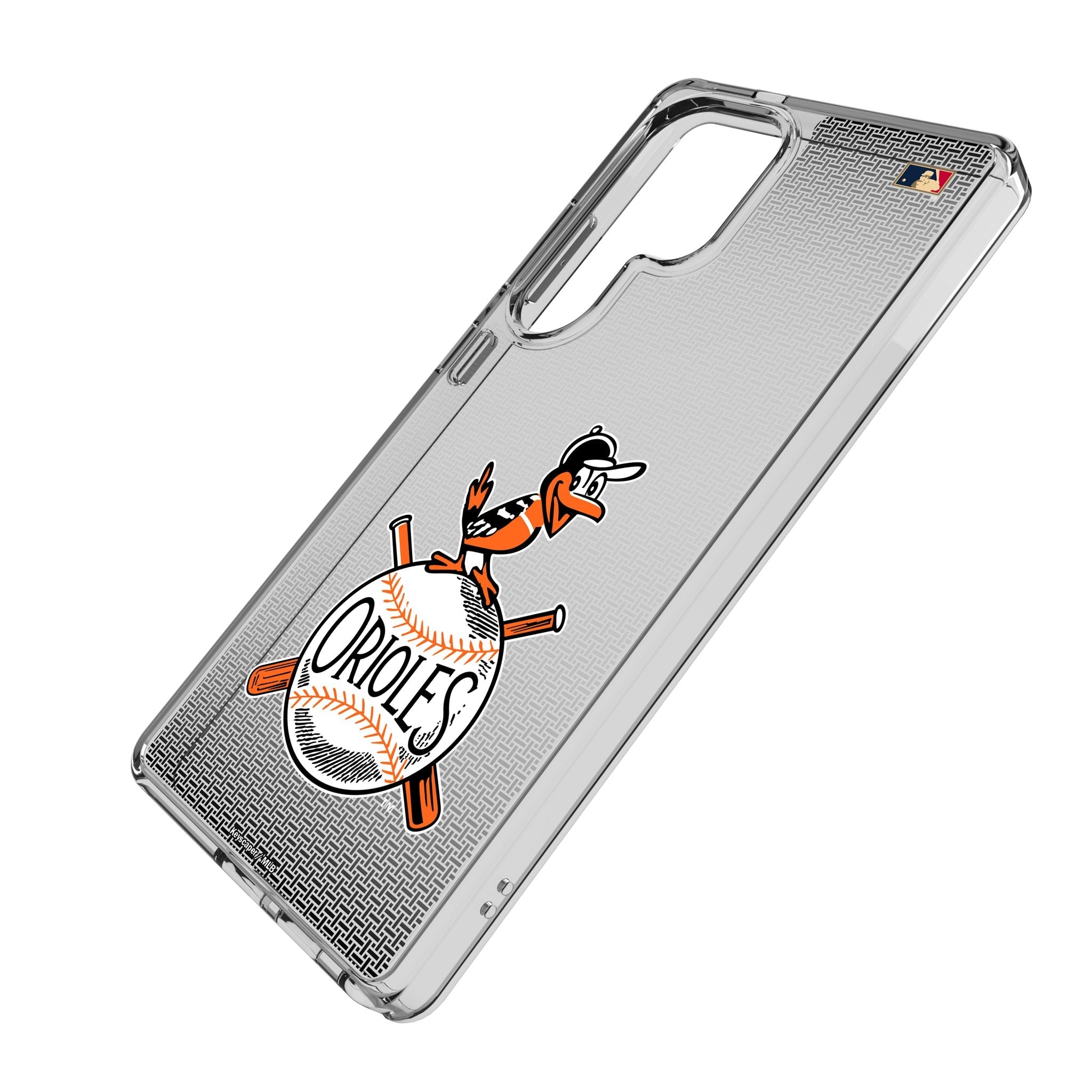Baltimore Orioles 1954-1963 - Cooperstown Collection Linen Clear Phone Case for Samsung Galaxy 2