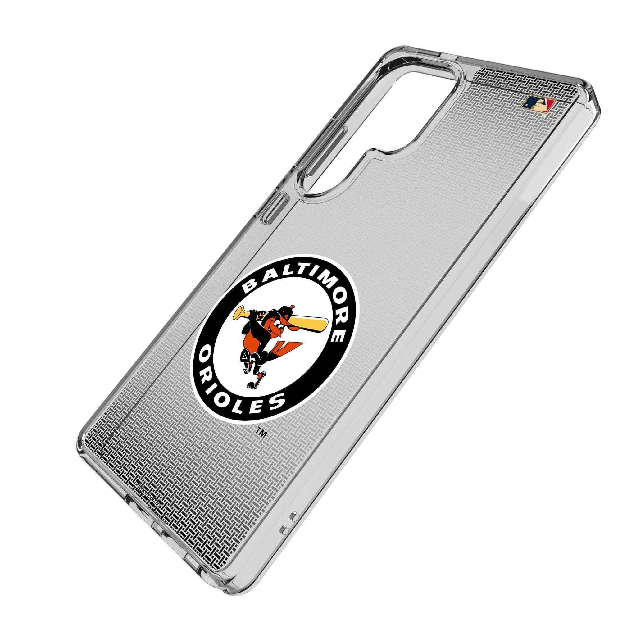 Baltimore Orioles 1966-1969 - Cooperstown Collection Linen Clear Phone Case for Samsung Galaxy