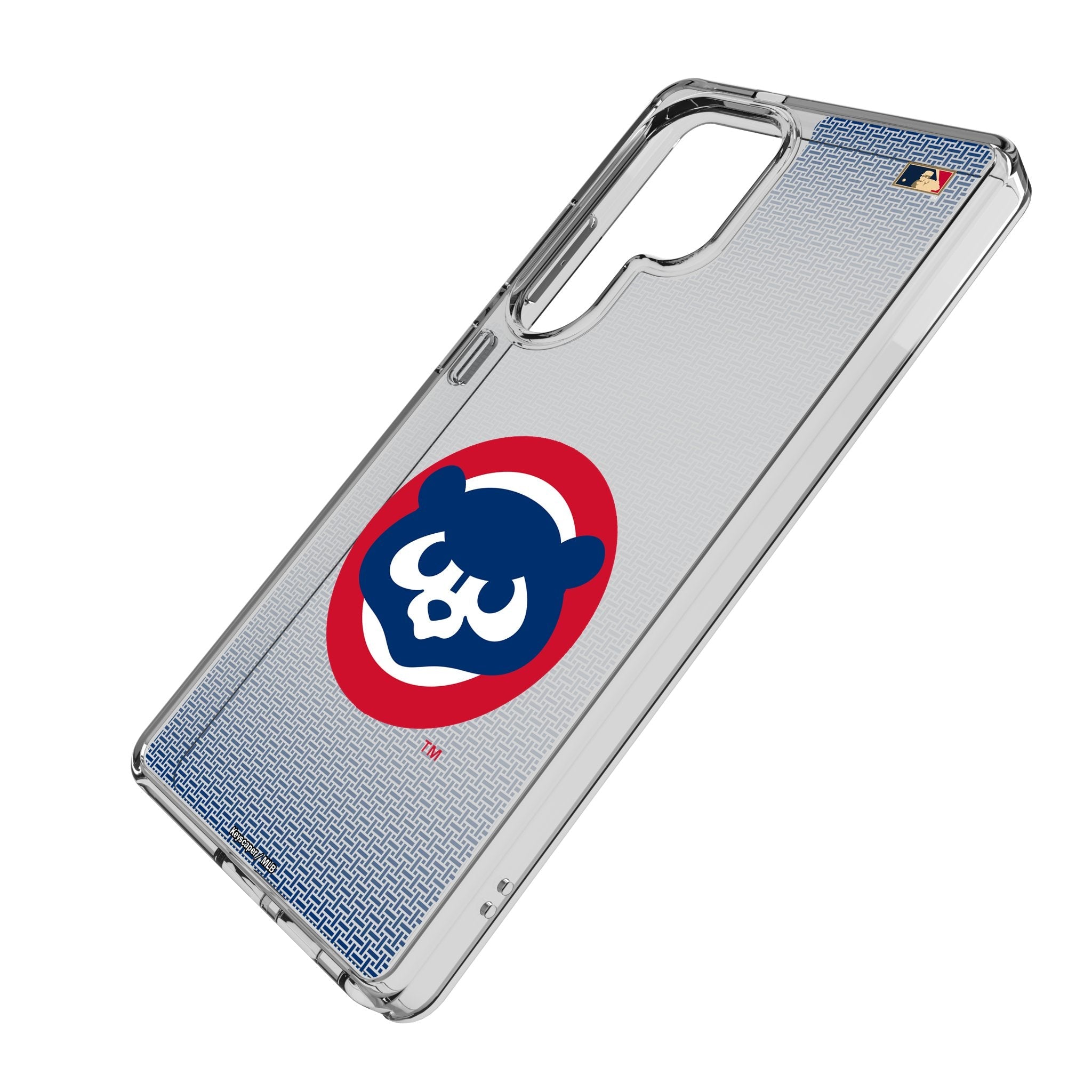 Chicago Cubs Home 1979-1993 - Cooperstown Collection Linen Clear Phone Case for Samsung Galaxy 2