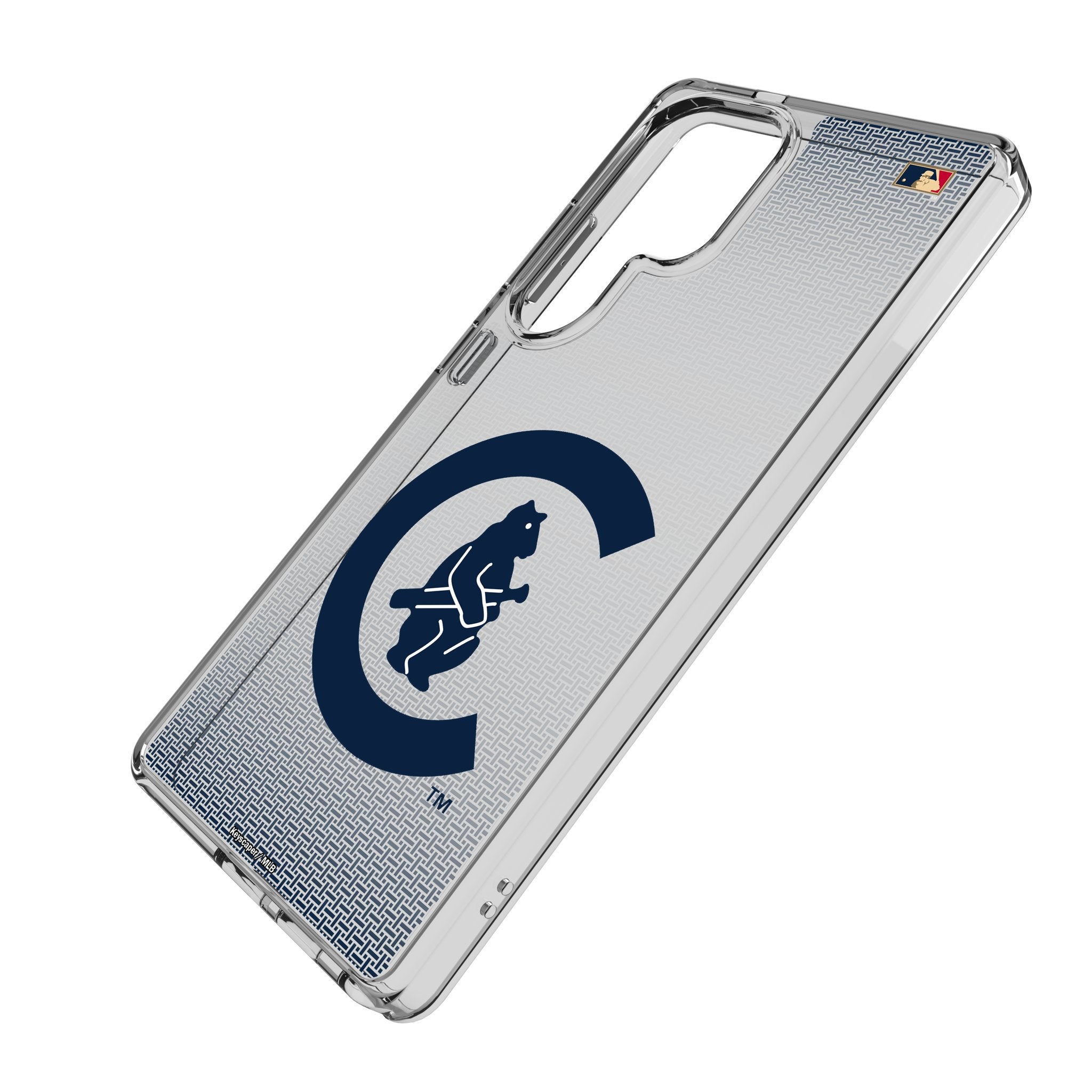 Chicago Cubs 1911-1912 - Cooperstown Collection Linen Clear Phone Case for Samsung Galaxy 2