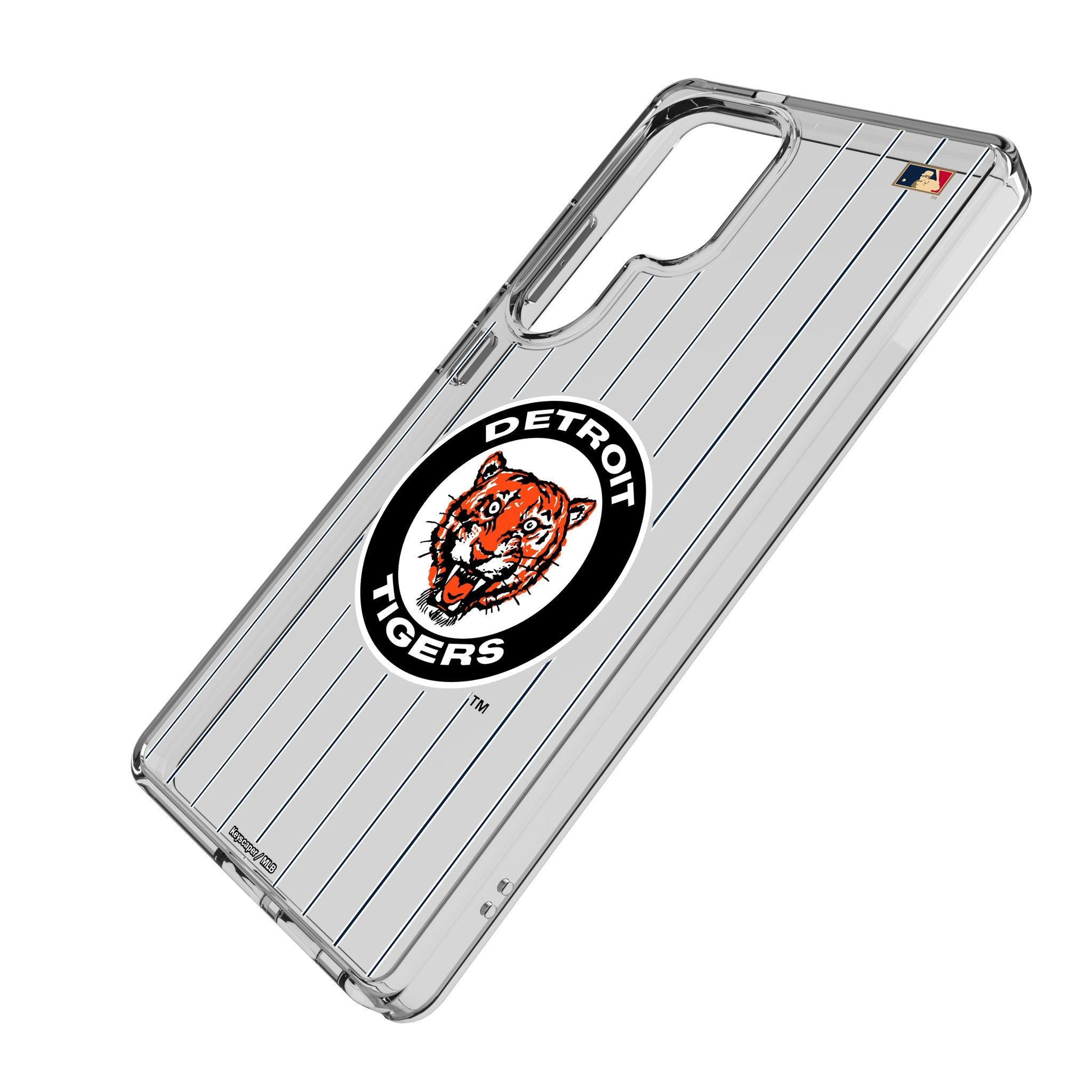 Detroit Tigers 1961-1963 - Cooperstown Collection Pinstripe Clear Phone Case for Samsung Galaxy 2