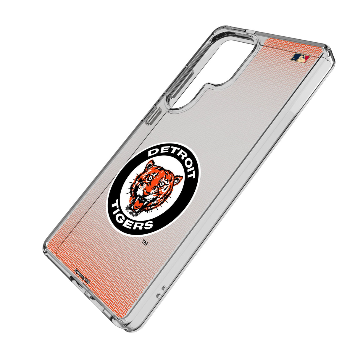 Detroit Tigers 1961-1963 - Cooperstown Collection Linen Clear Phone Case for Samsung Galaxy 2
