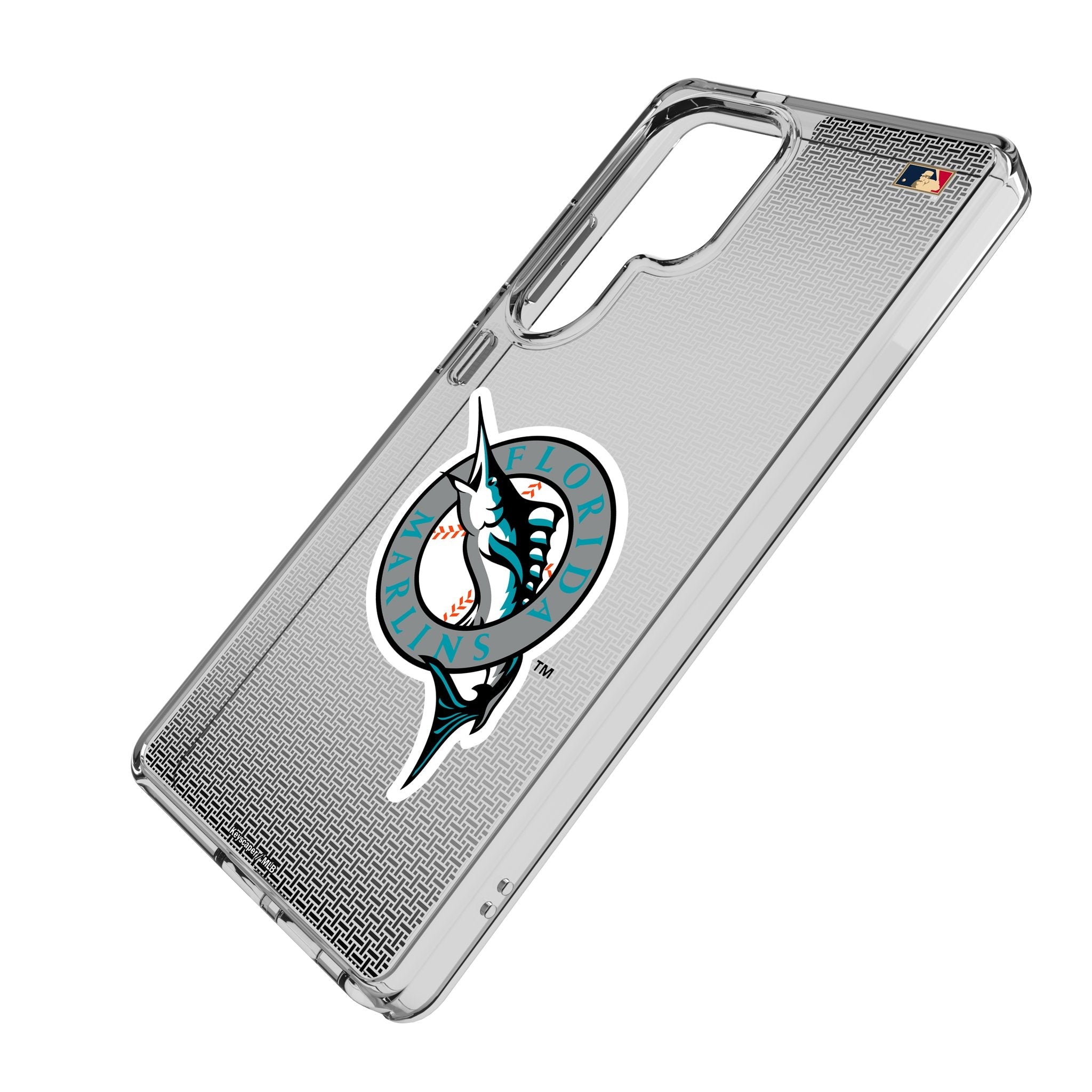 Miami Marlins 1993-2011 - Cooperstown Collection Linen Clear Phone Case for Samsung Galaxy 2