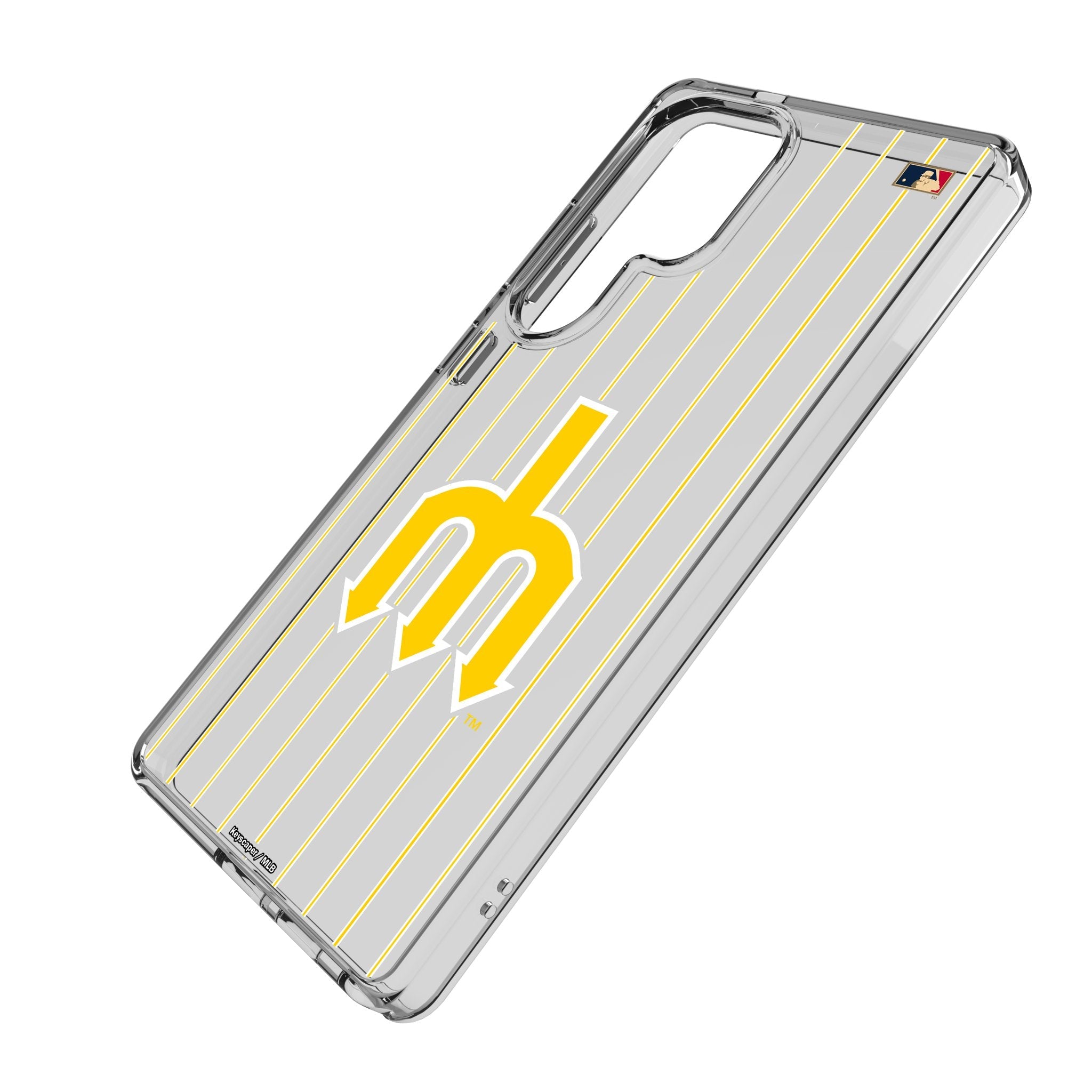 Seattle Mariners 1977-1980 - Cooperstown Collection Pinstripe Clear Phone Case for Samsung Galaxy 2
