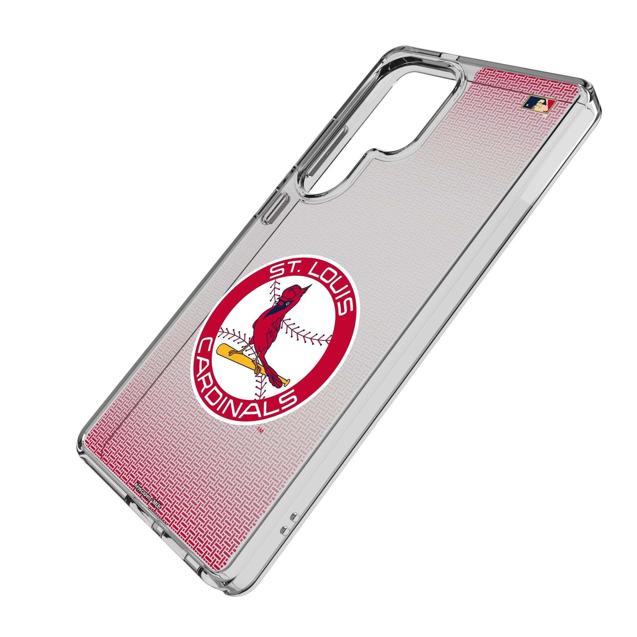 St Louis Cardinals 1966-1997 - Cooperstown Collection Linen Clear Phone Case for Samsung Galaxy 2