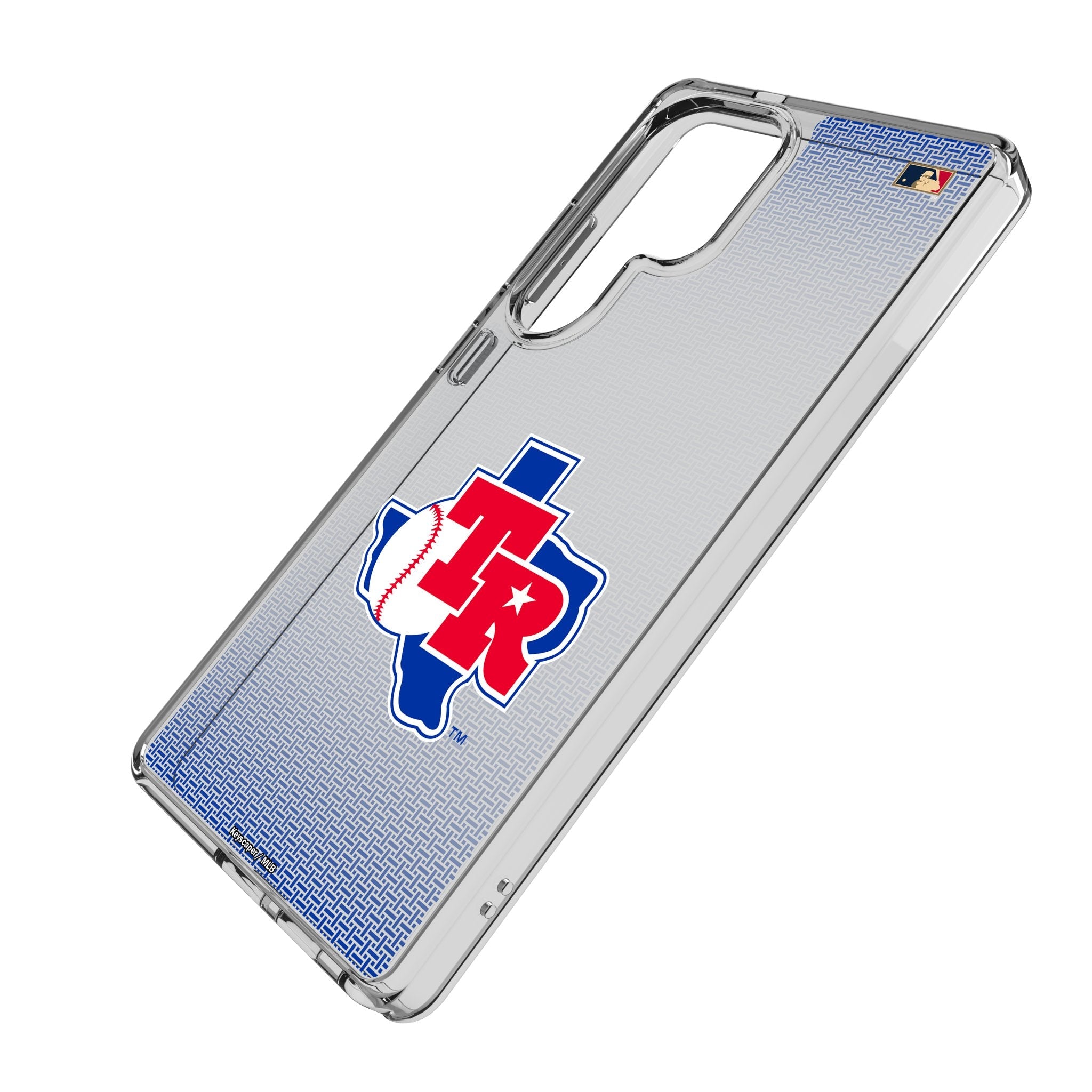 Texas Rangers 1981-1983 - Cooperstown Collection Linen Clear Phone Case for Samsung Galaxy 2