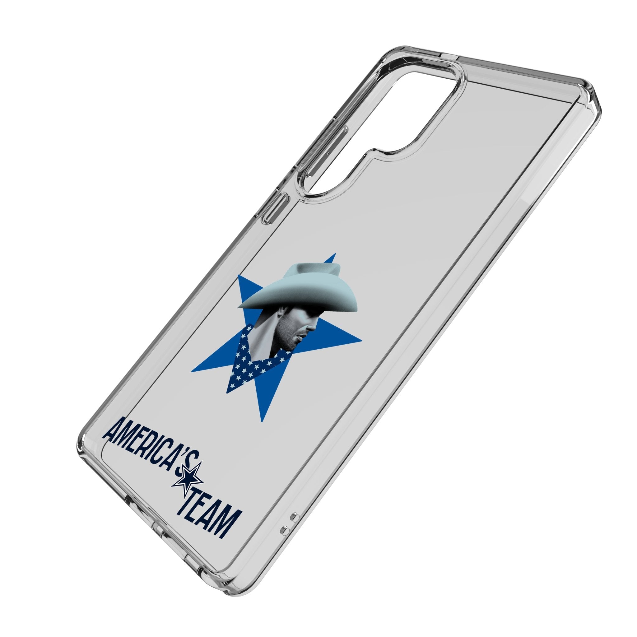 Dallas Cowboys 2024 Edition Clear Phone Case for Samsung Galaxy 2