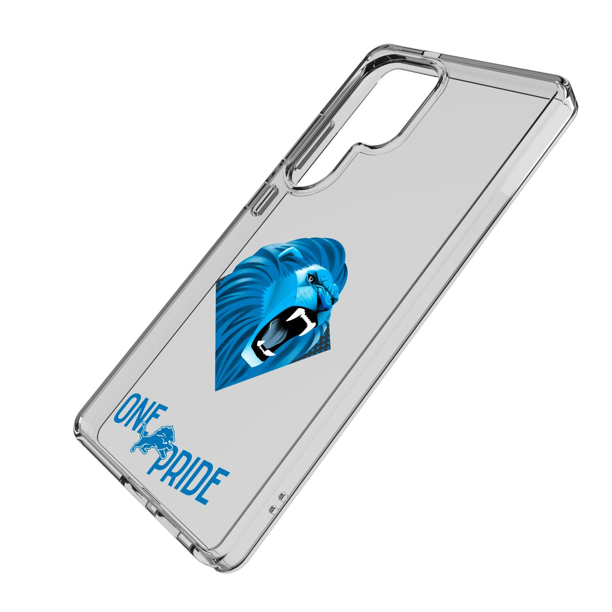 Detroit Lions 2024 Edition Clear Phone Case for Samsung Galaxy 2