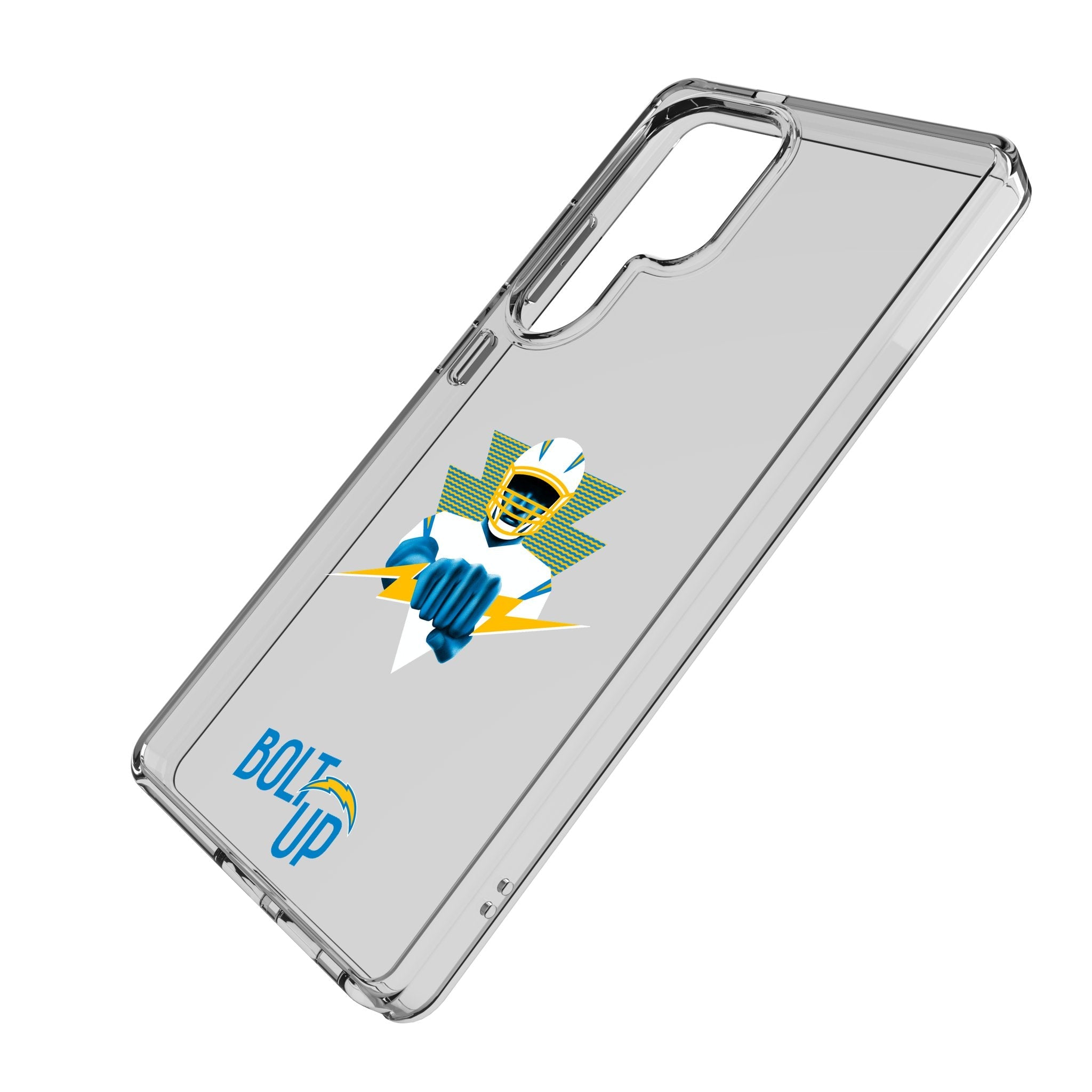 Los Angeles Chargers 2024 Edition Clear Phone Case for Samsung Galaxy 2