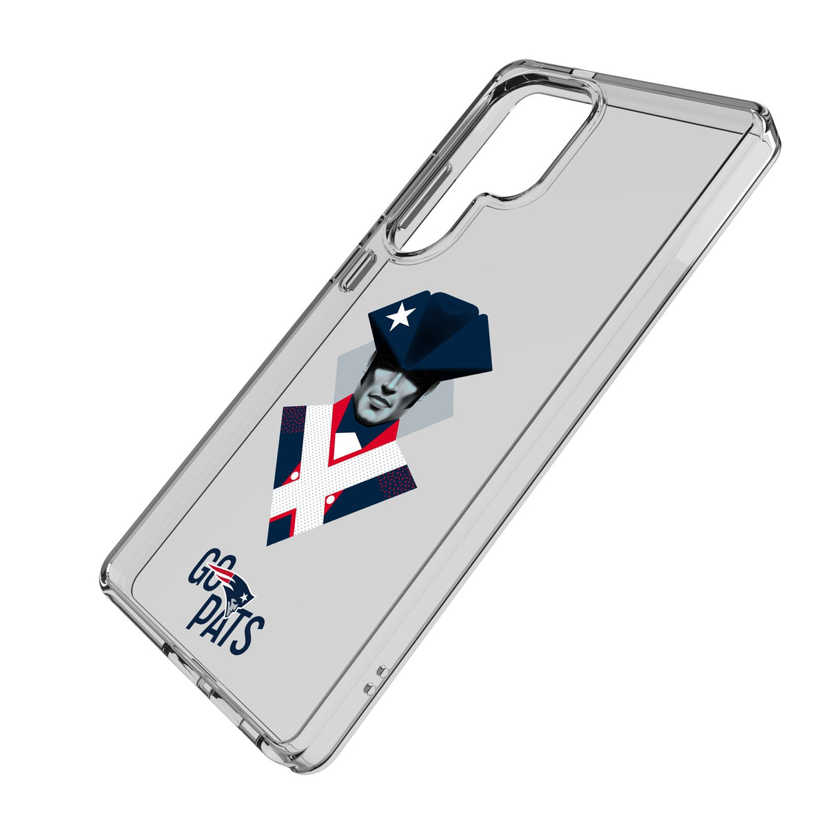 New England Patriots 2024 Edition Clear Phone Case for Samsung Galaxy 2