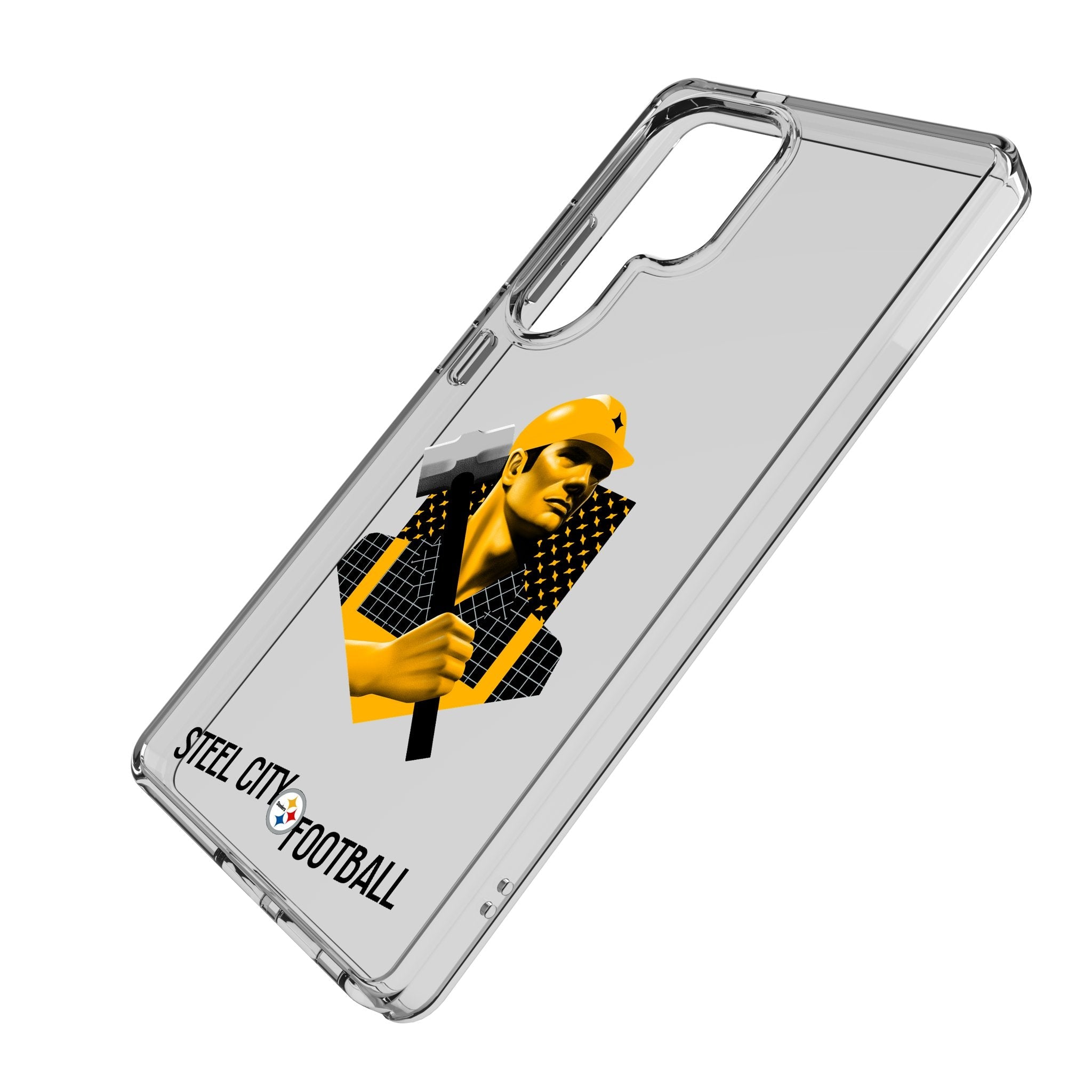 Pittsburgh Steelers 2024 Edition Clear Phone Case for Samsung Galaxy 2
