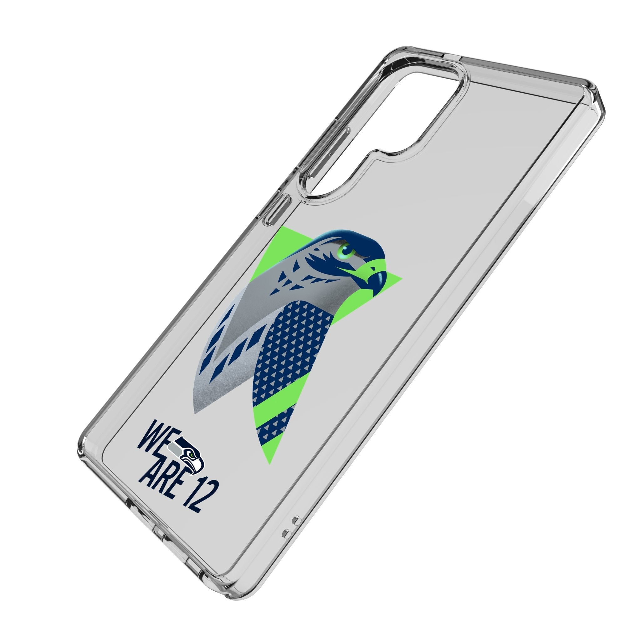 Seattle Seahawks 2024 Edition Clear Phone Case for Samsung Galaxy 2
