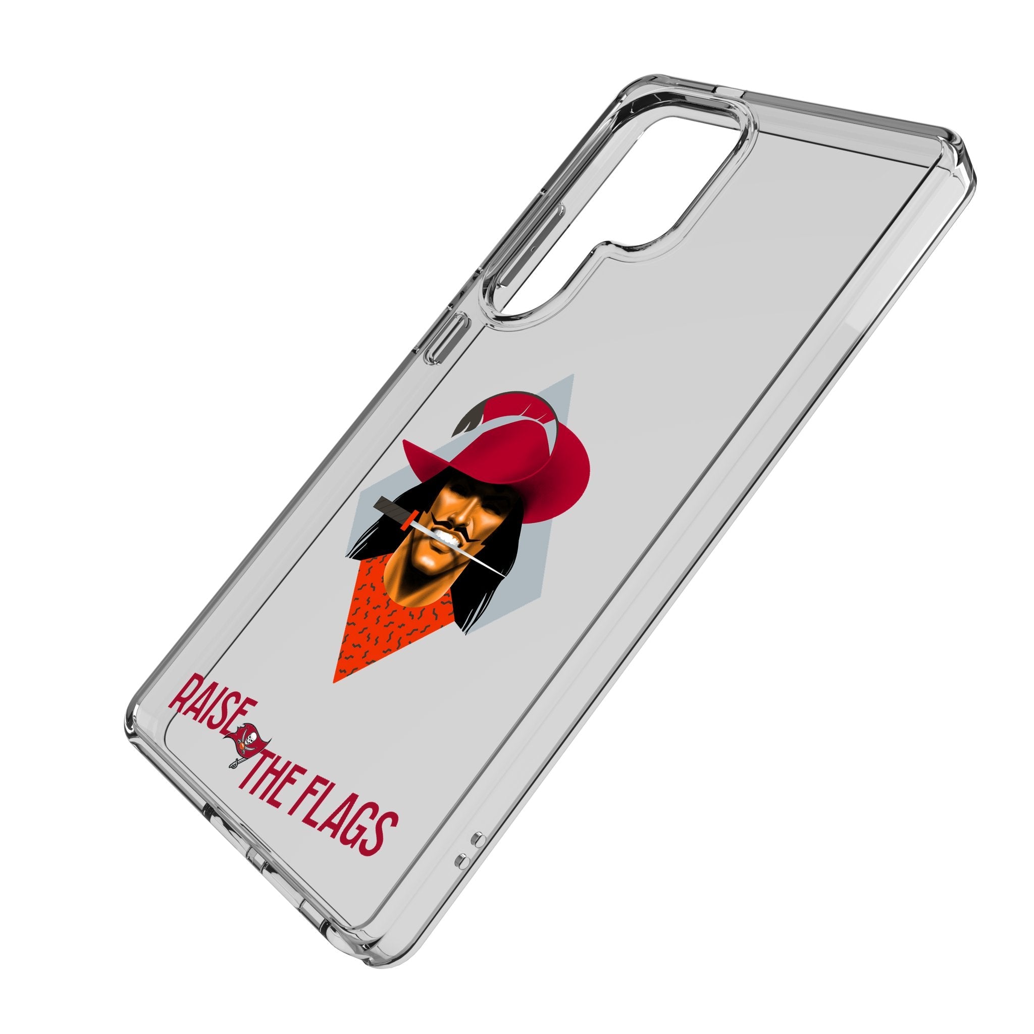 Tampa Bay Buccaneers 2024 Edition Clear Phone Case for Samsung Galaxy