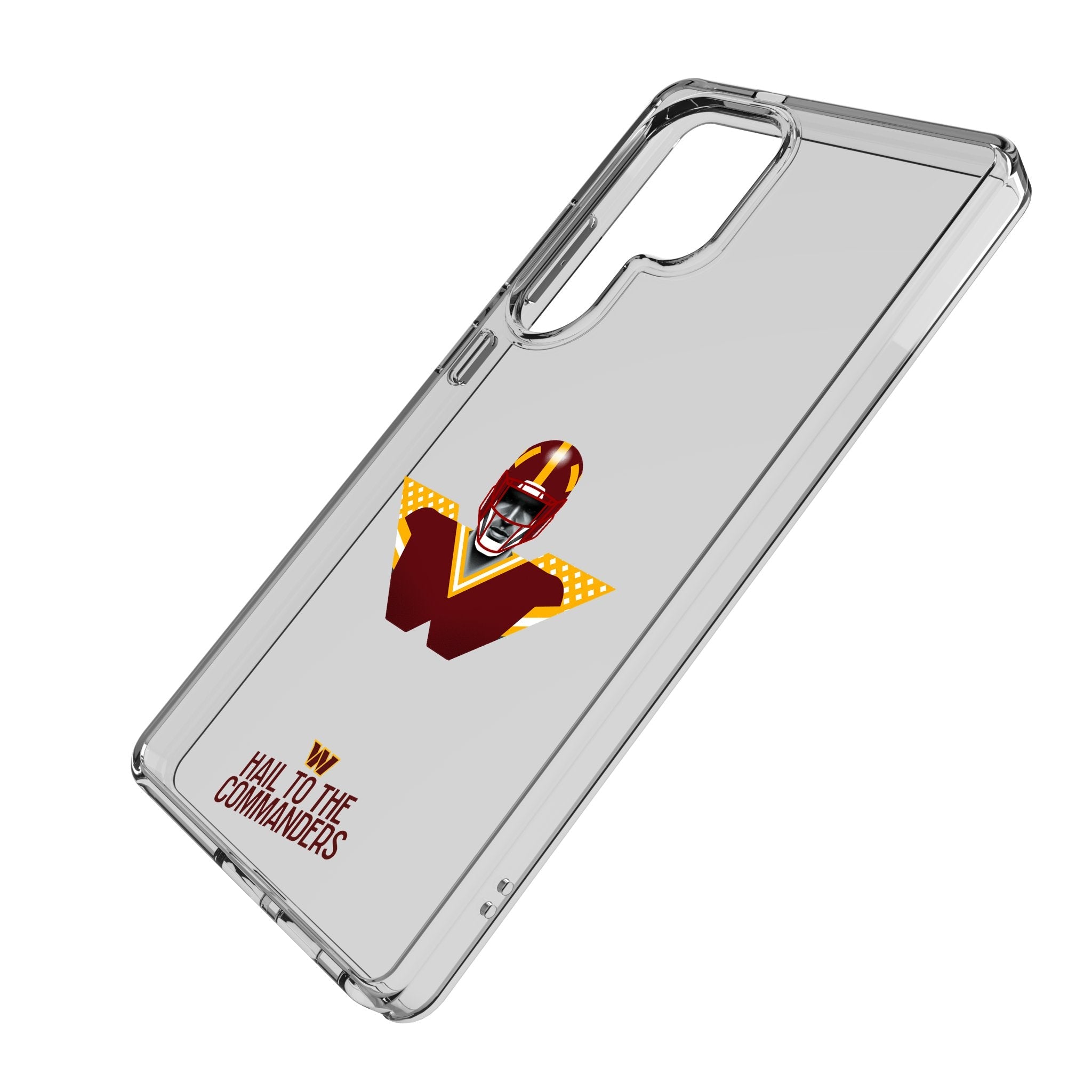 Washington Commanders 2024 Edition Clear Phone Case for Samsung Galaxy 2