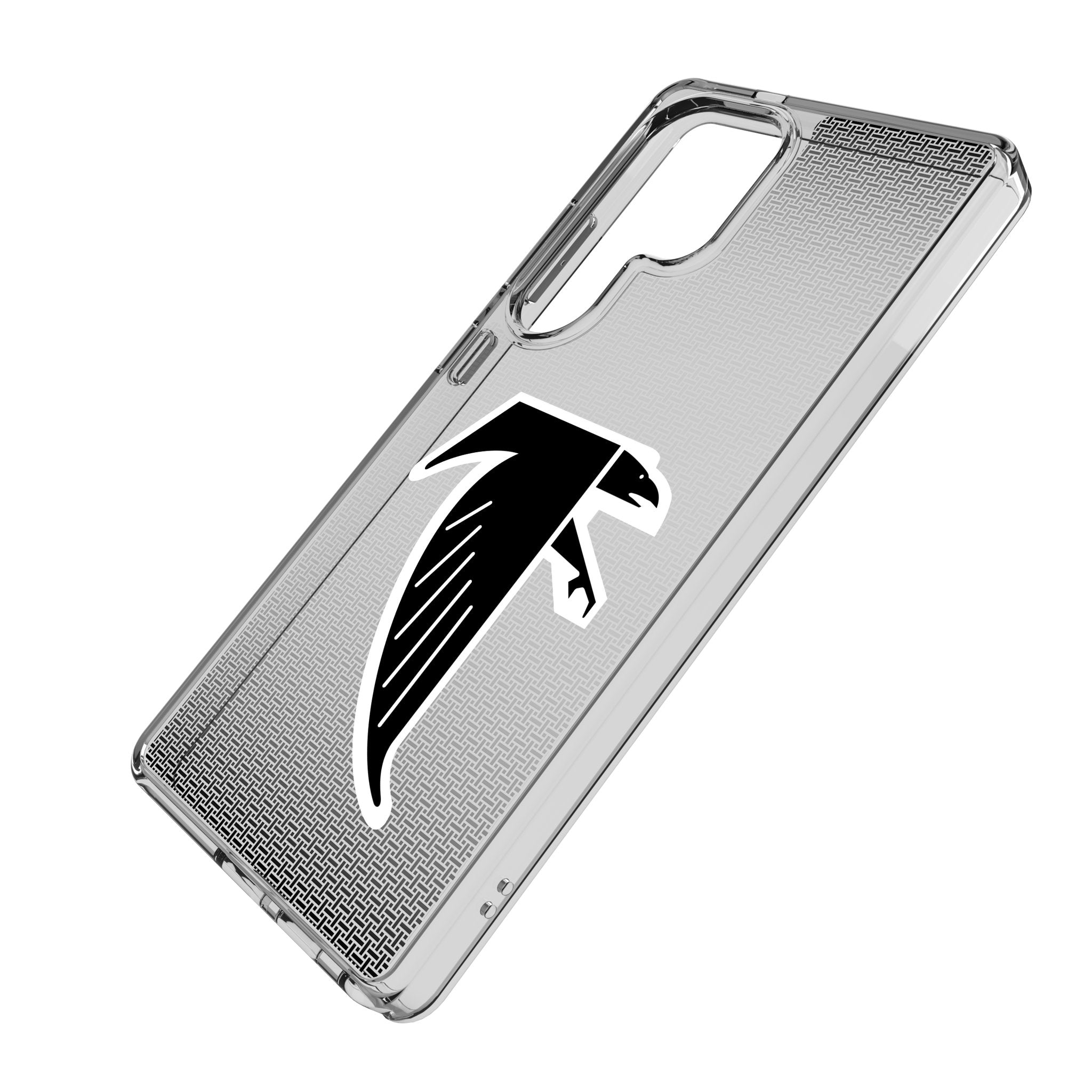 Atlanta Falcons Classic Linen Clear Phone Case for Samsung Galaxy 2