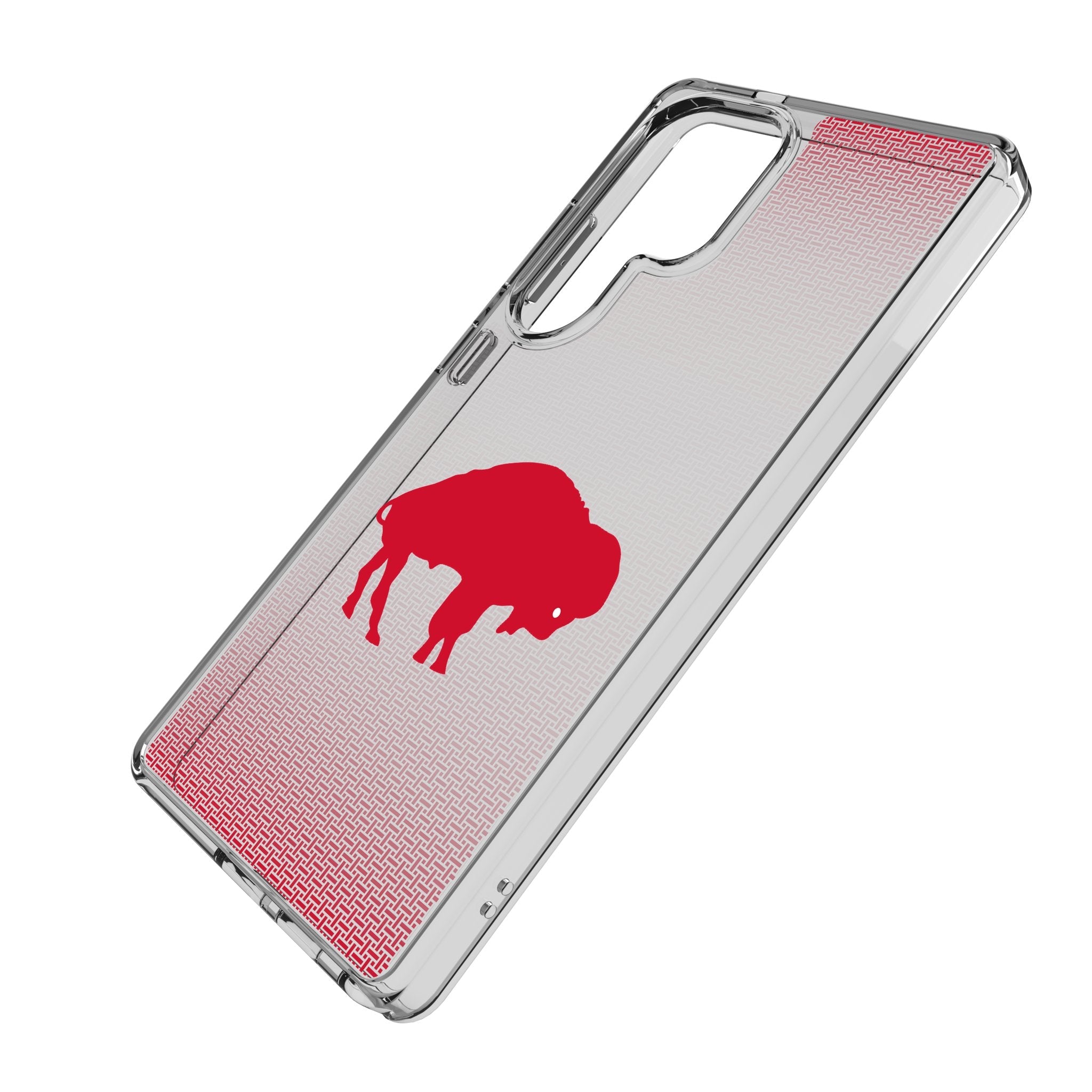 Buffalo Bills Historic Collection Linen Clear Phone Case for Samsung Galaxy