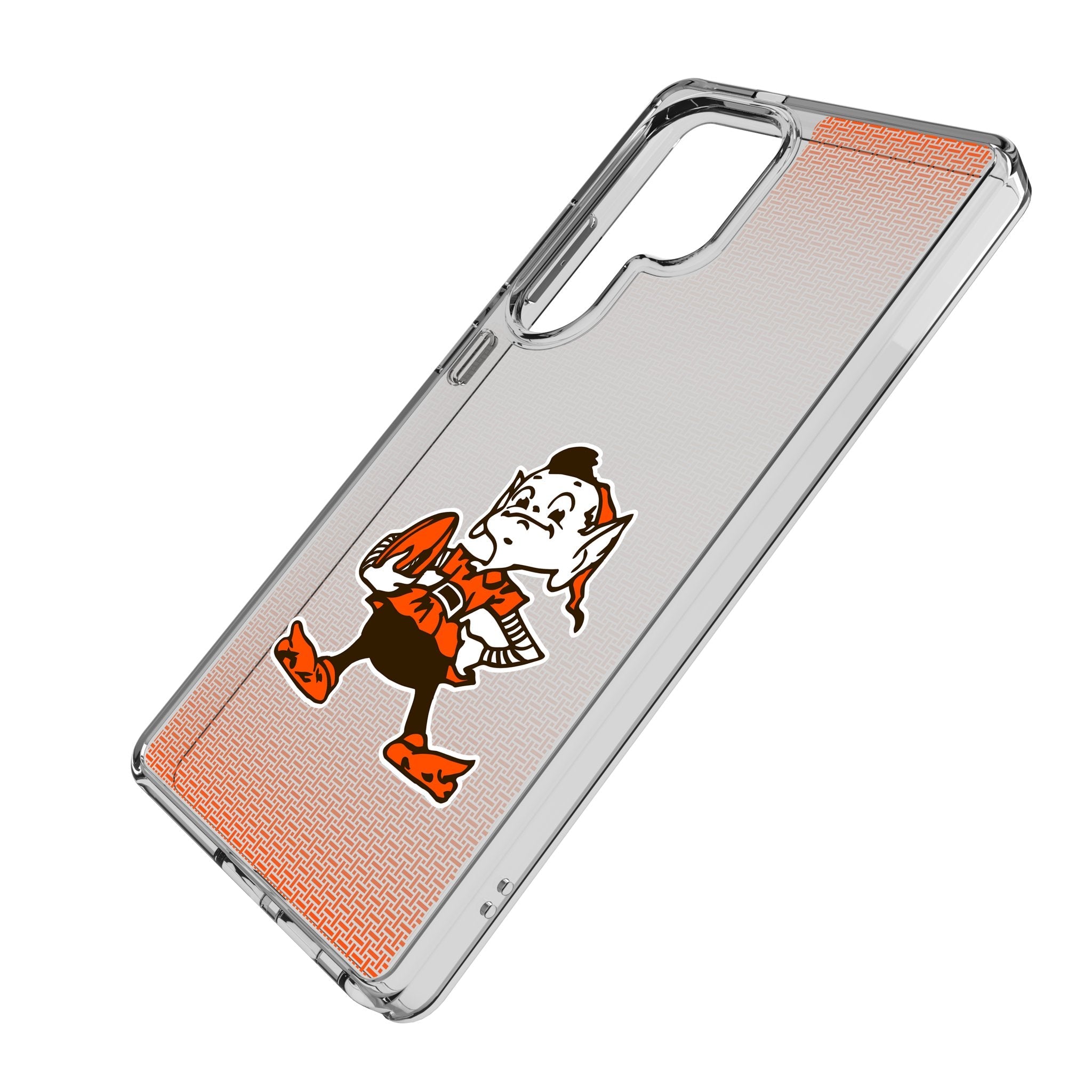 Cleveland Browns Historic Collection Linen Clear Phone Case for Samsung Galaxy 2