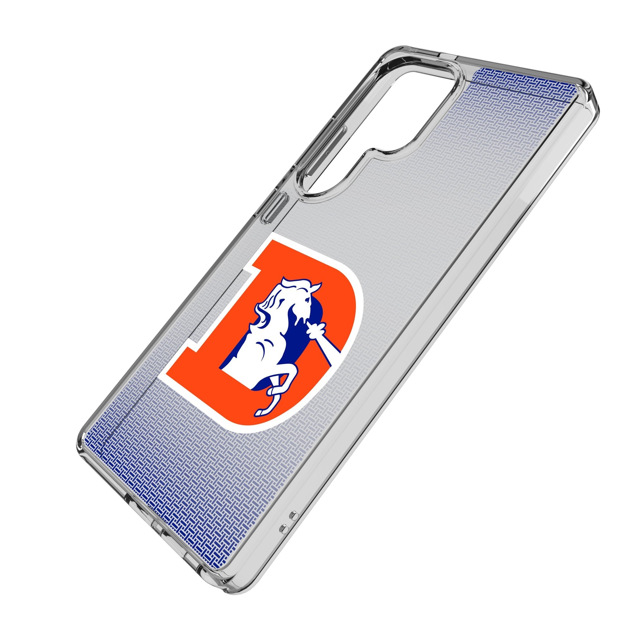 Denver Broncos 1993-1996 Historic Collection Linen Clear Phone Case for Samsung Galaxy 2