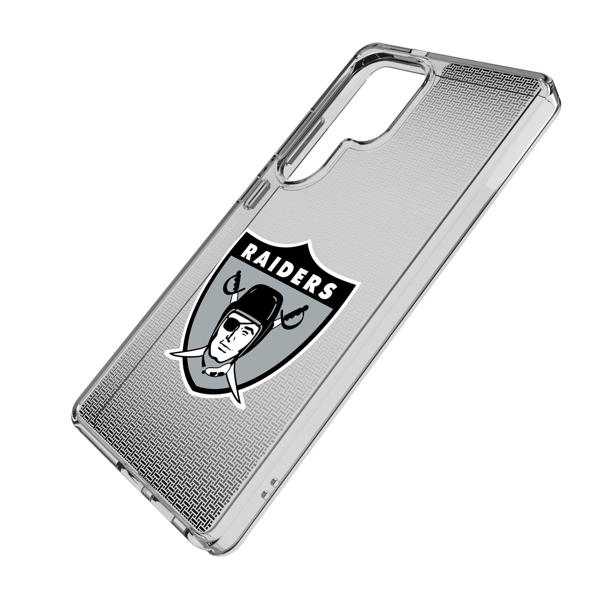 Oakland Raiders 1963 Historic Collection Linen Clear Phone Case for Samsung Galaxy 2