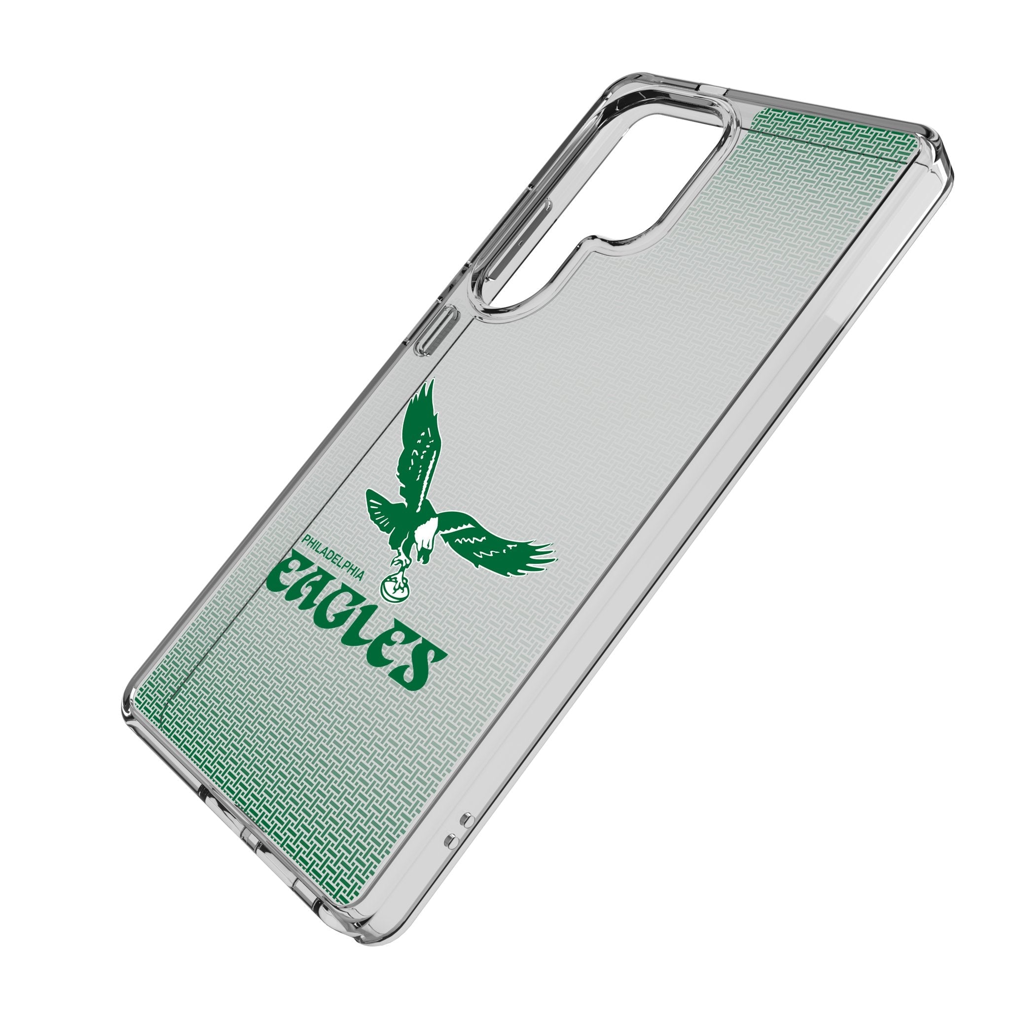 Philadelphia Eagles 1973-1995 Historic Collection Linen Clear Phone Case for Samsung Galaxy 2
