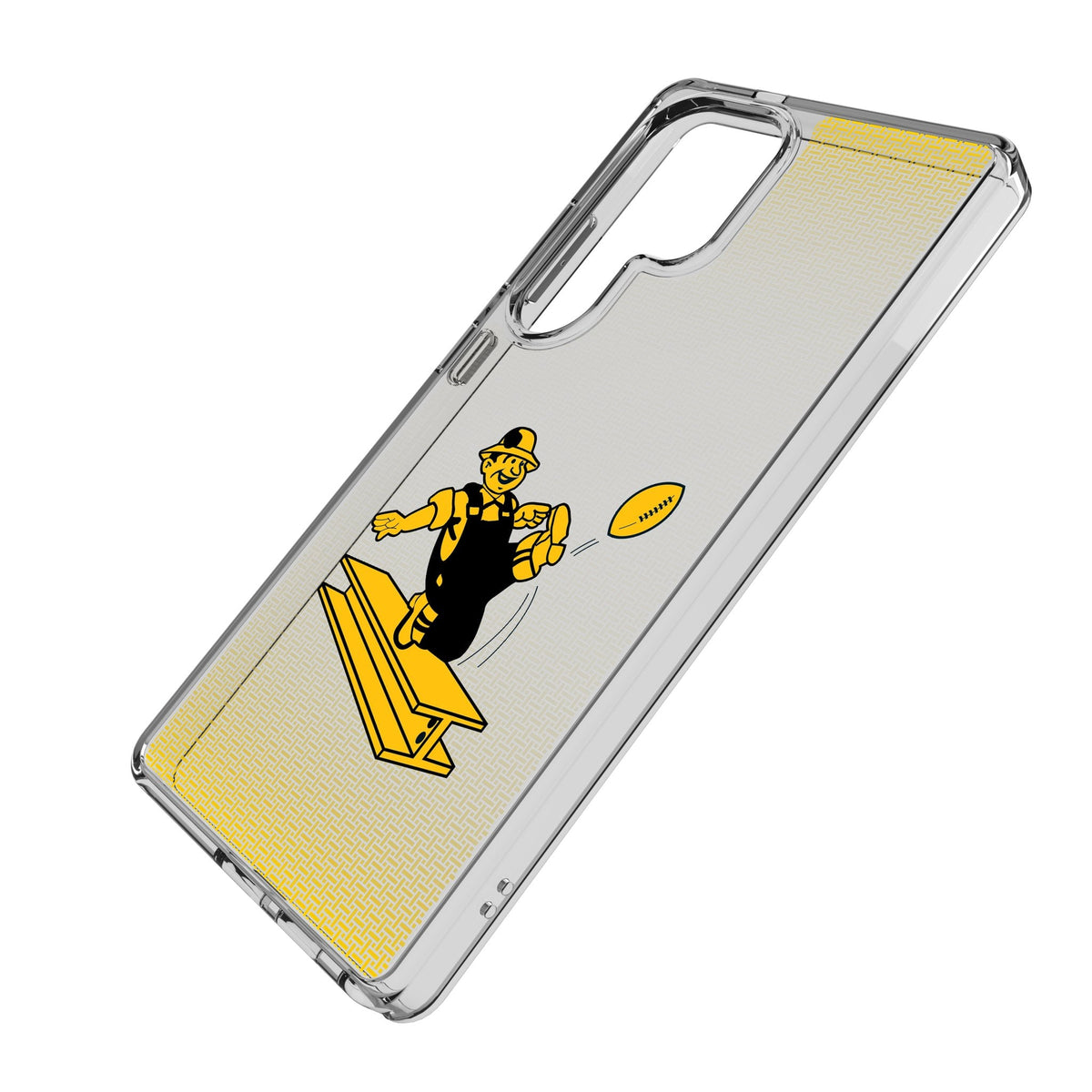 Pittsburgh Steelers 1961 Historic Collection Linen Clear Phone Case for Samsung Galaxy 2