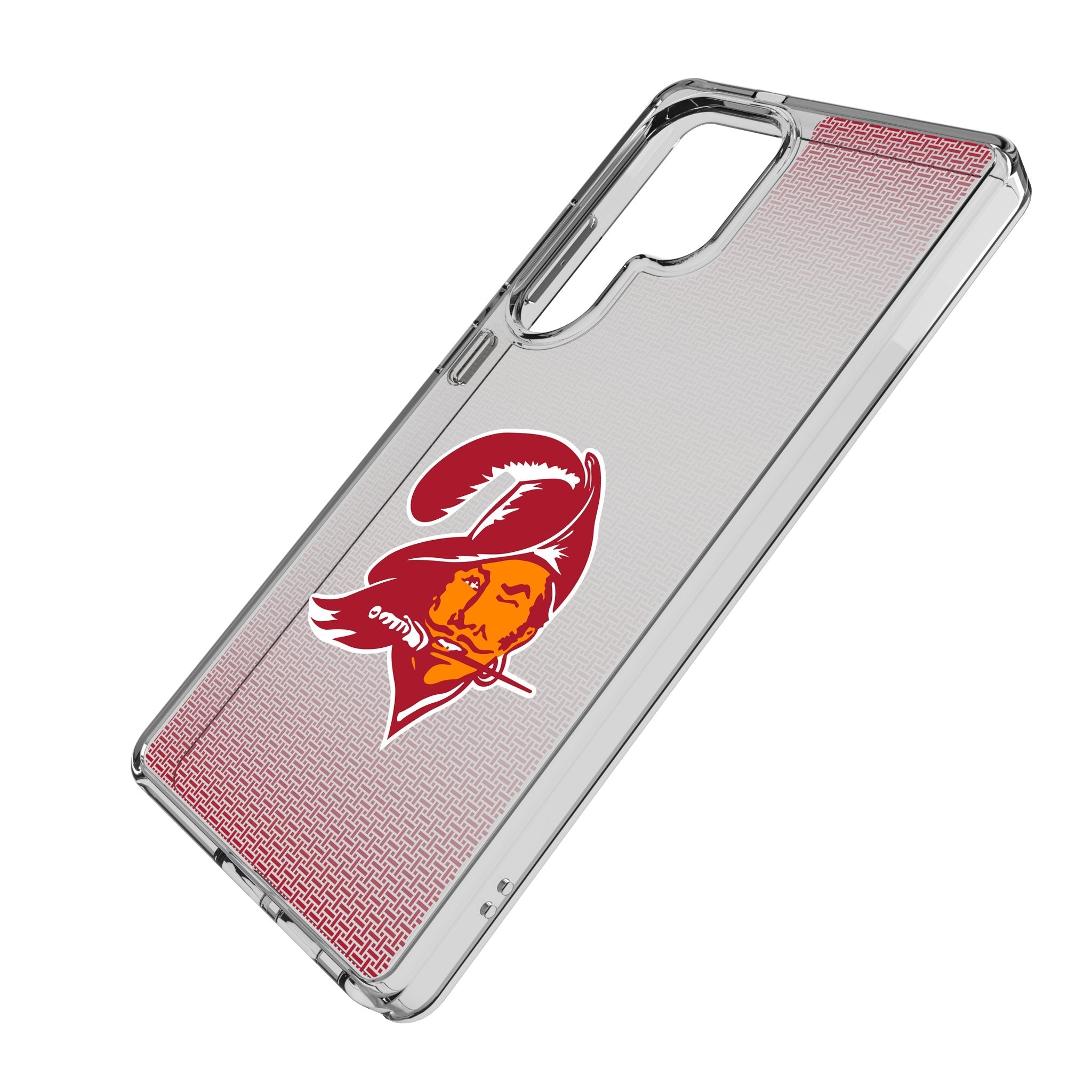 Tampa Bay Buccaneers Historic Collection Linen Clear Phone Case for Samsung Galaxy