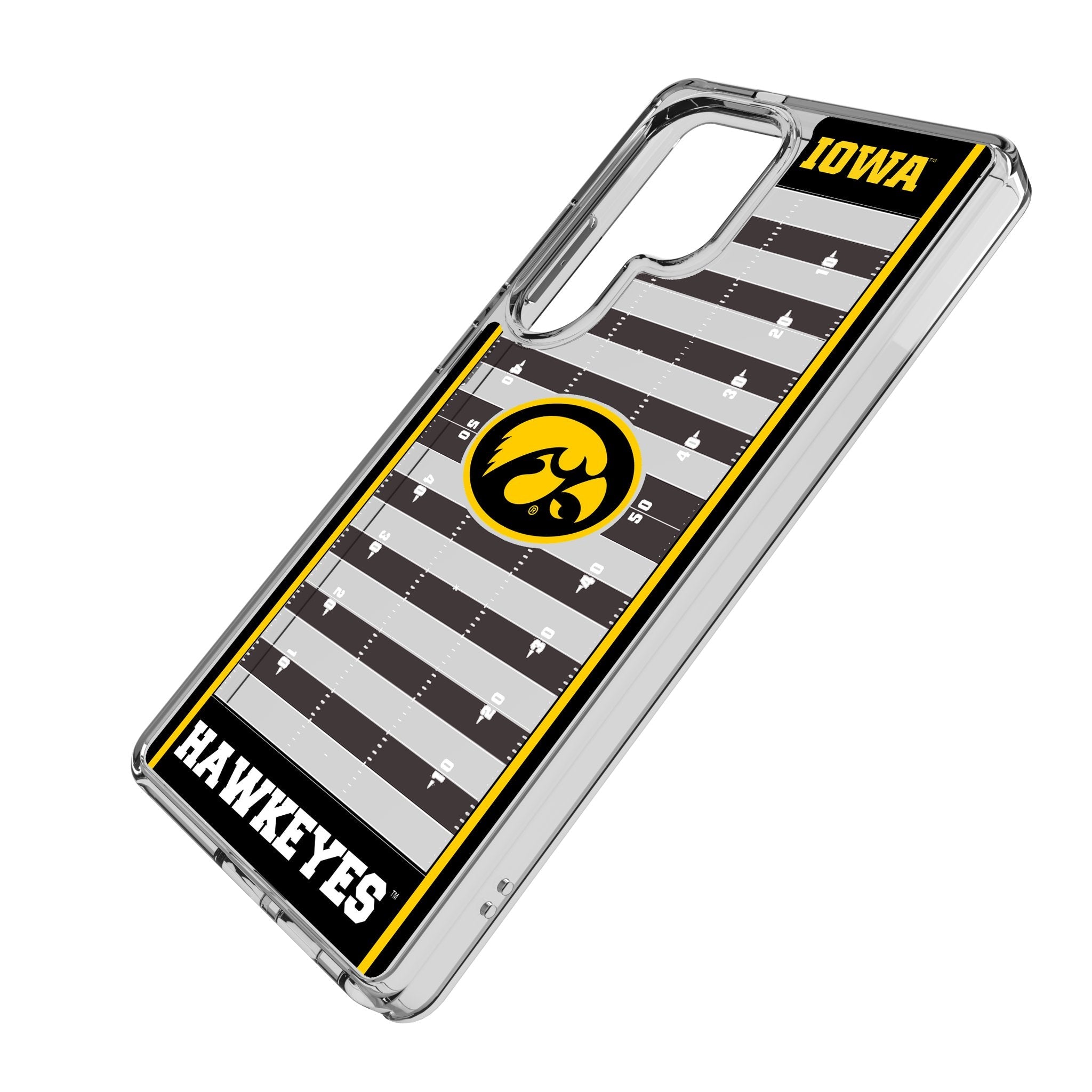 University of Iowa Hawkeyes Field Clear Phone Case for Samsung Galaxy
