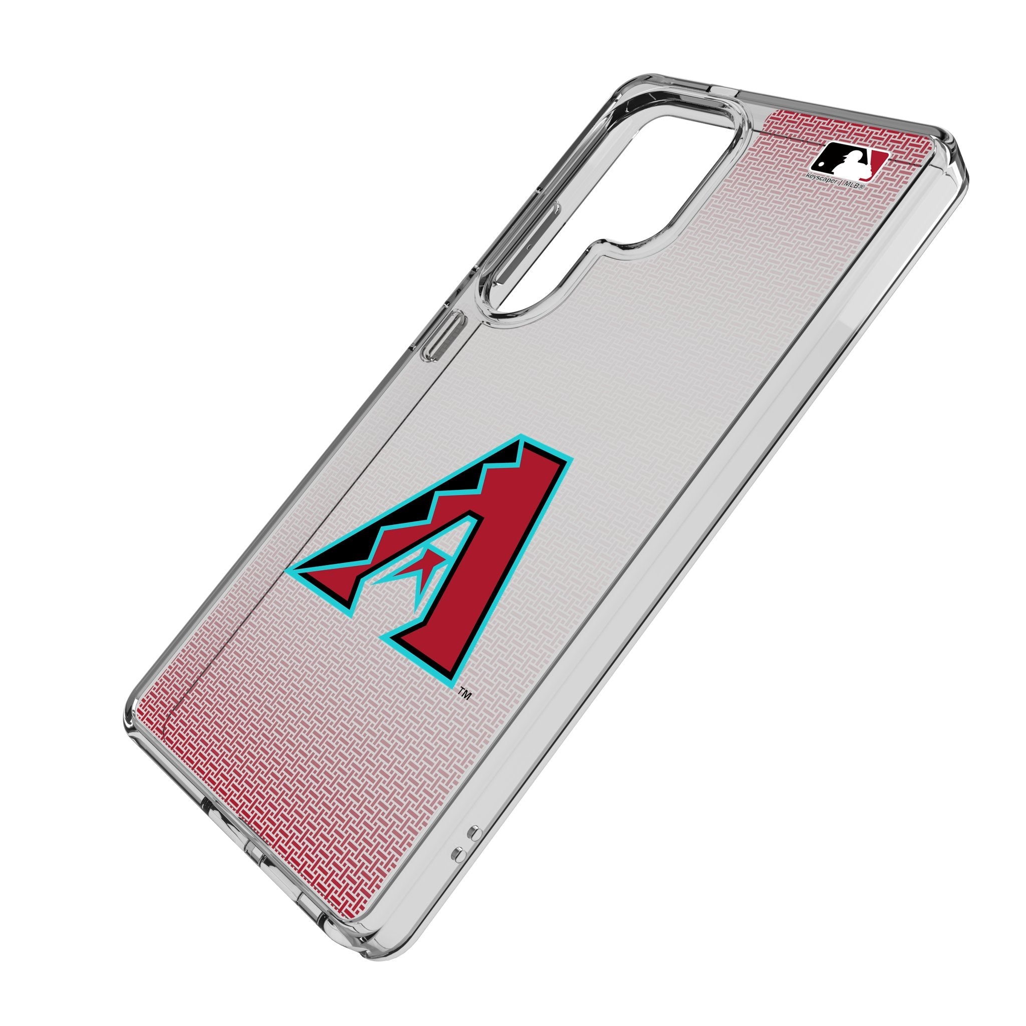 Arizona Diamondbacks Linen Clear Phone Case for Samsung Galaxy