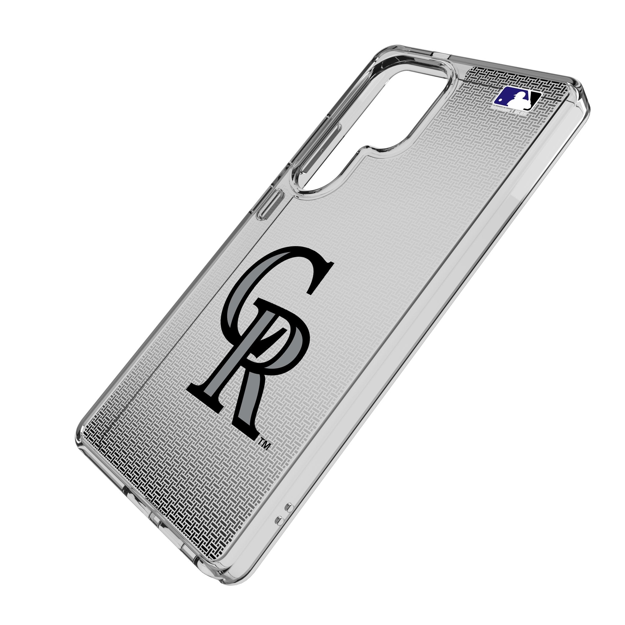 Colorado Rockies Linen Clear Phone Case for Samsung Galaxy