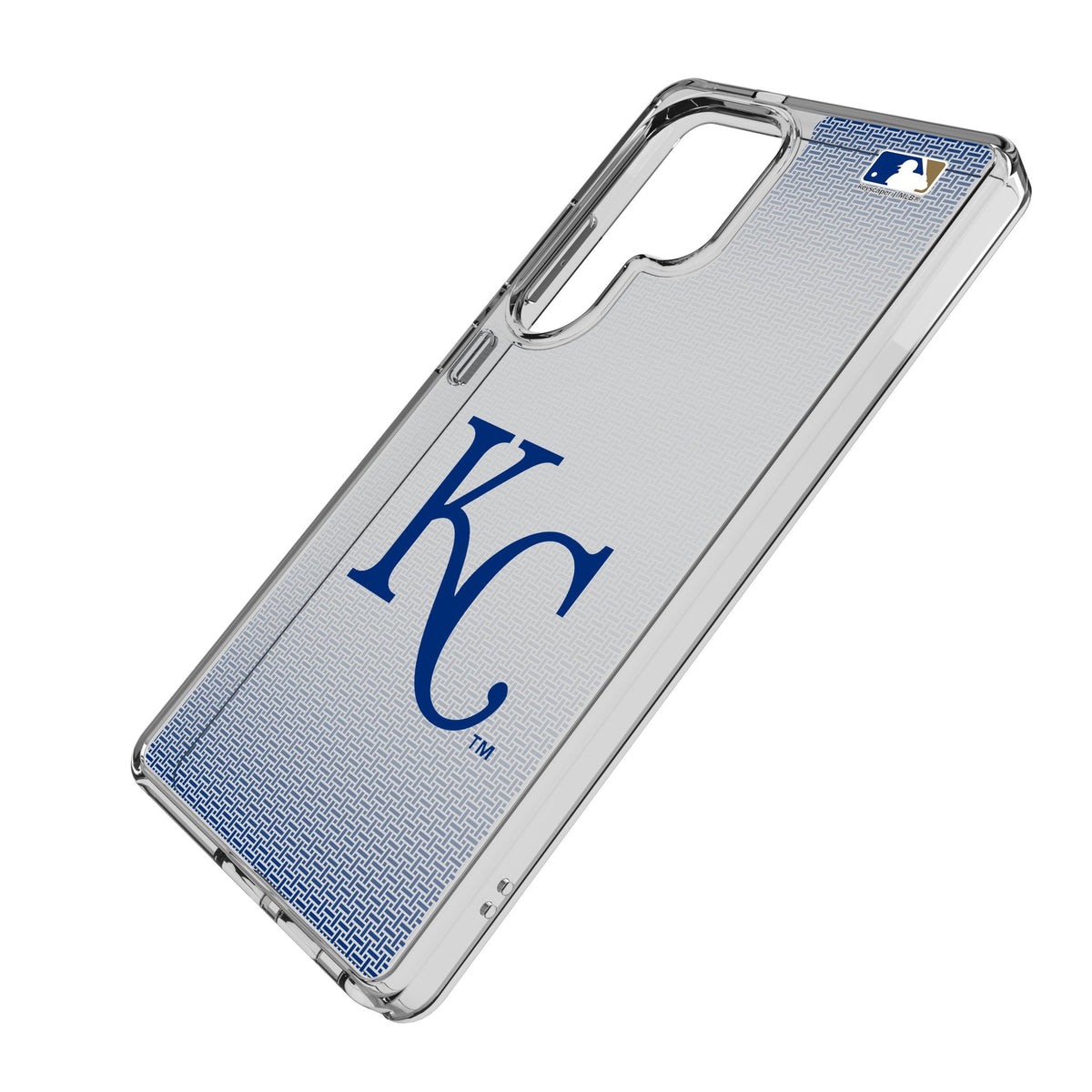 Kansas City Royals Linen Clear Phone Case for Samsung Galaxy 2