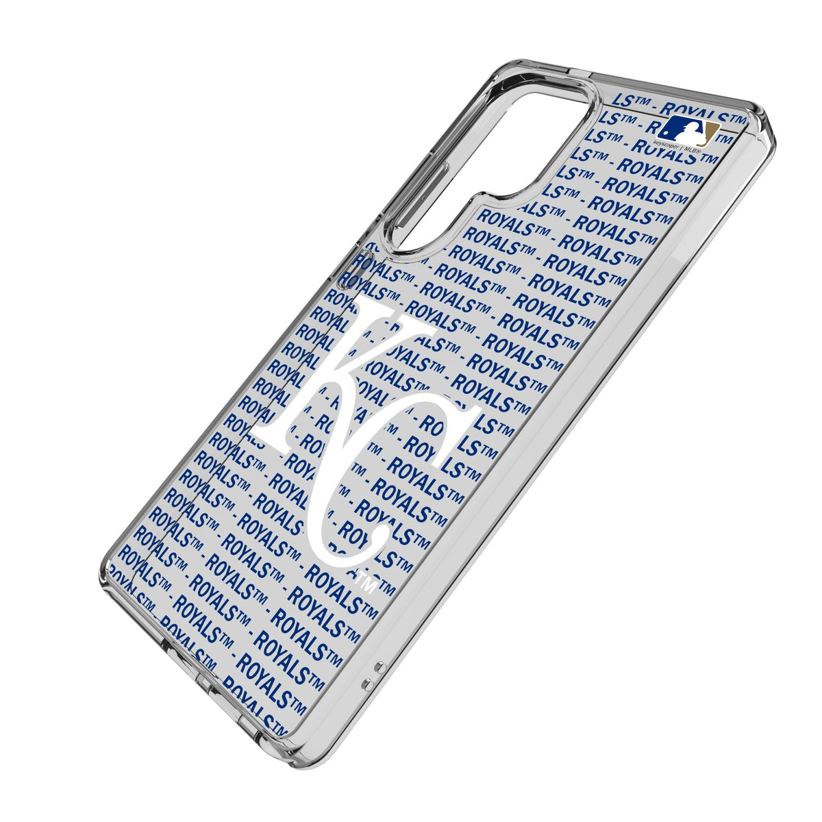 Kansas City Royals Text Backdrop Clear Phone Case for Samsung Galaxy 2