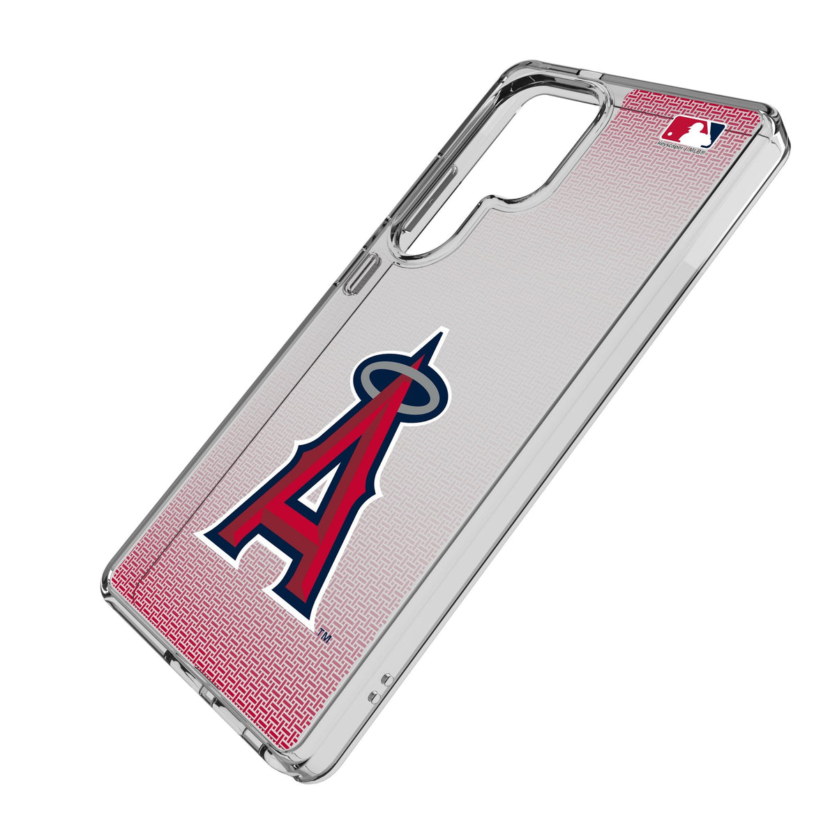 Los Angeles Angels Linen Clear Phone Case for Samsung Galaxy