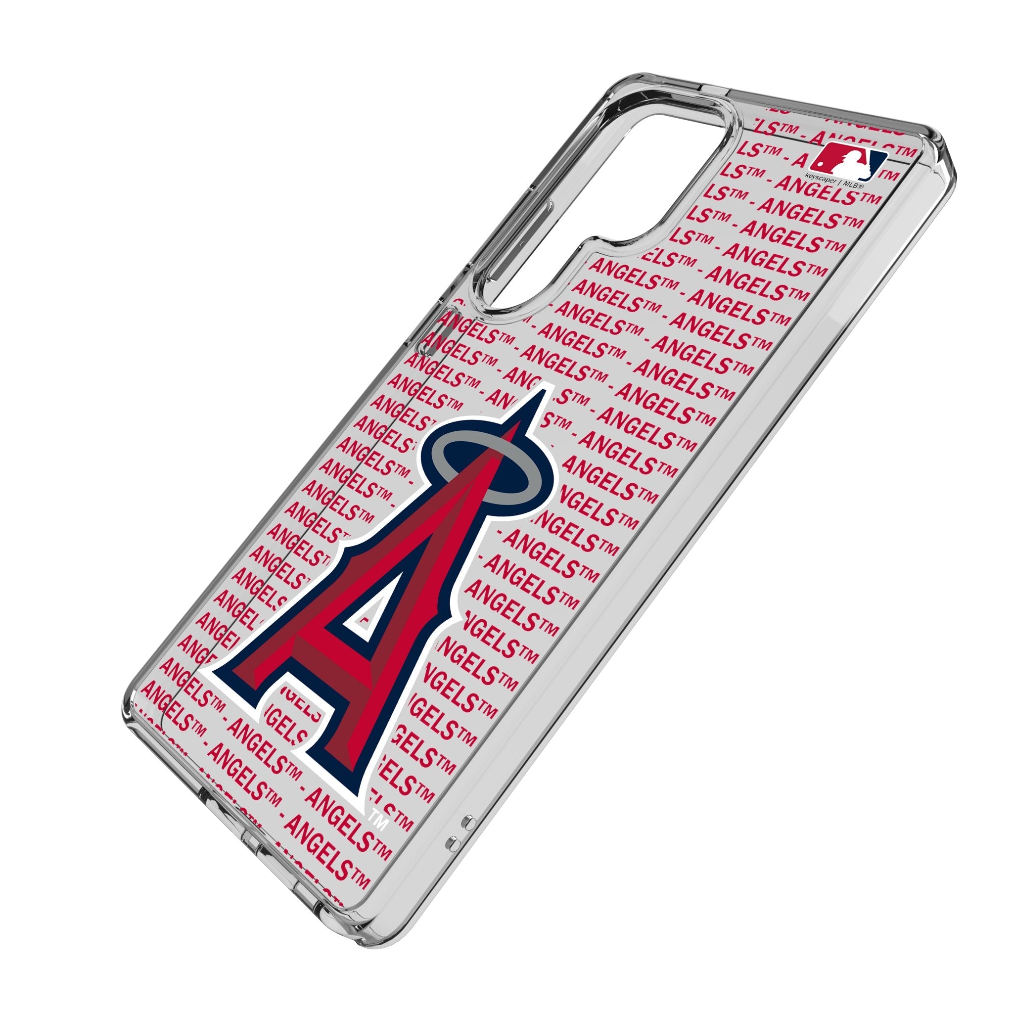 Los Angeles Angels Text Backdrop Clear Phone Case for Samsung Galaxy 2