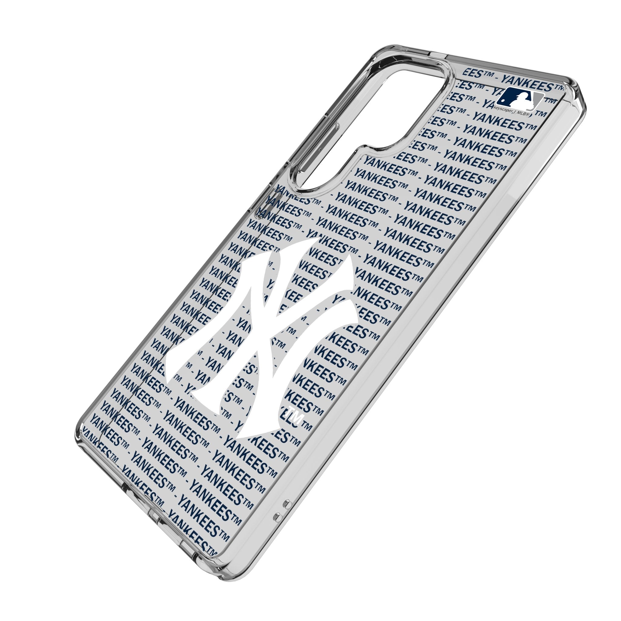 New York Yankees Text Backdrop Clear Phone Case for Samsung Galaxy 2