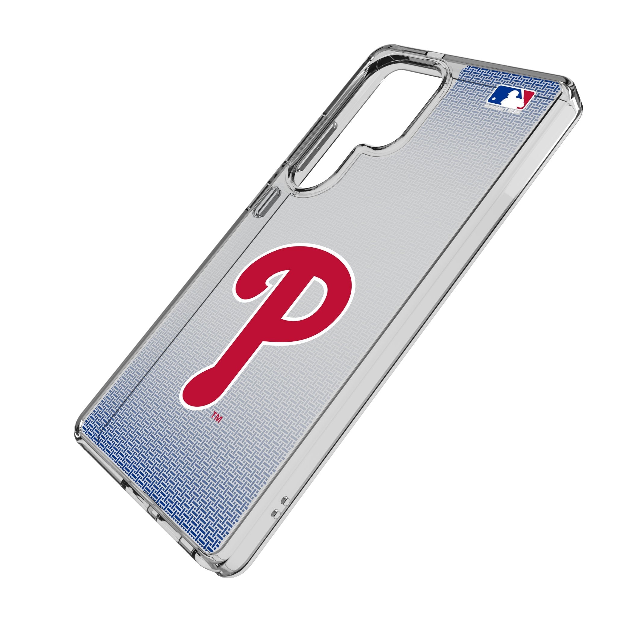 Philadelphia Phillies Linen Clear Phone Case for Samsung Galaxy