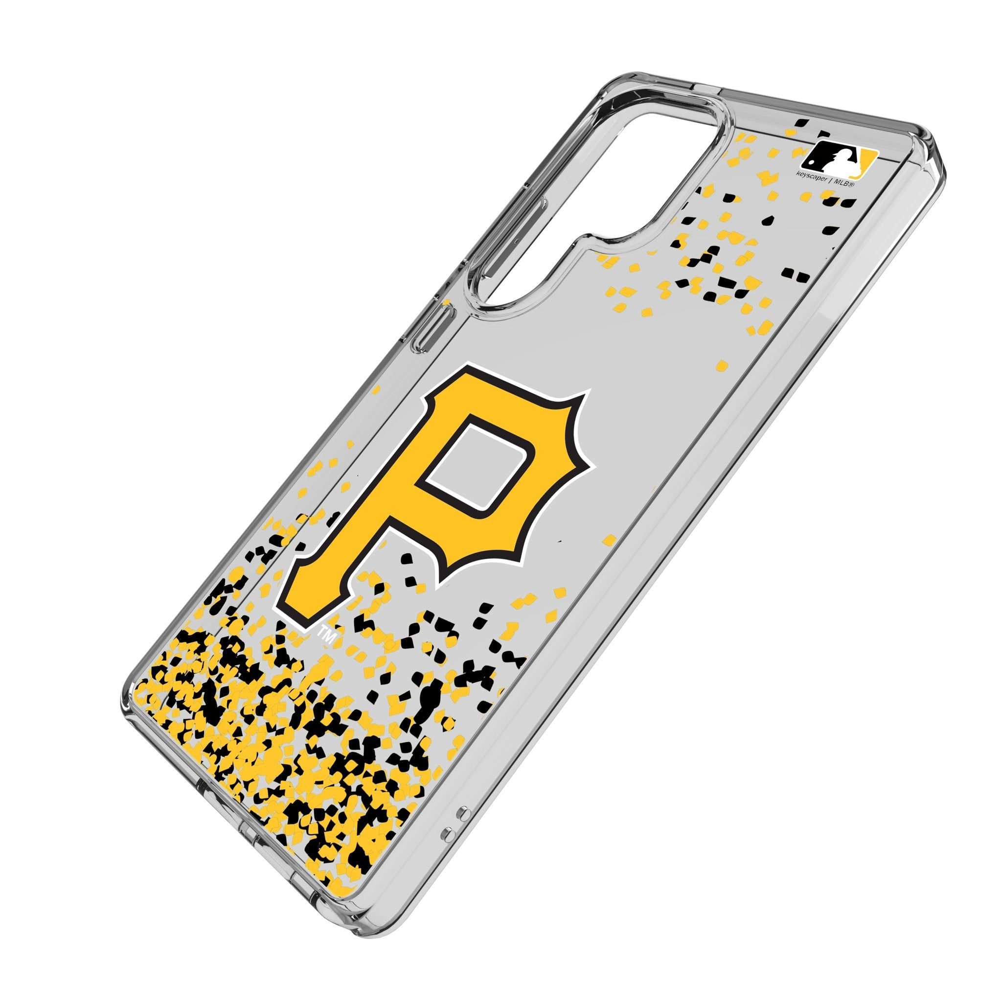 Pittsburgh Pirates Confetti Clear Phone Case for Samsung Galaxy 2