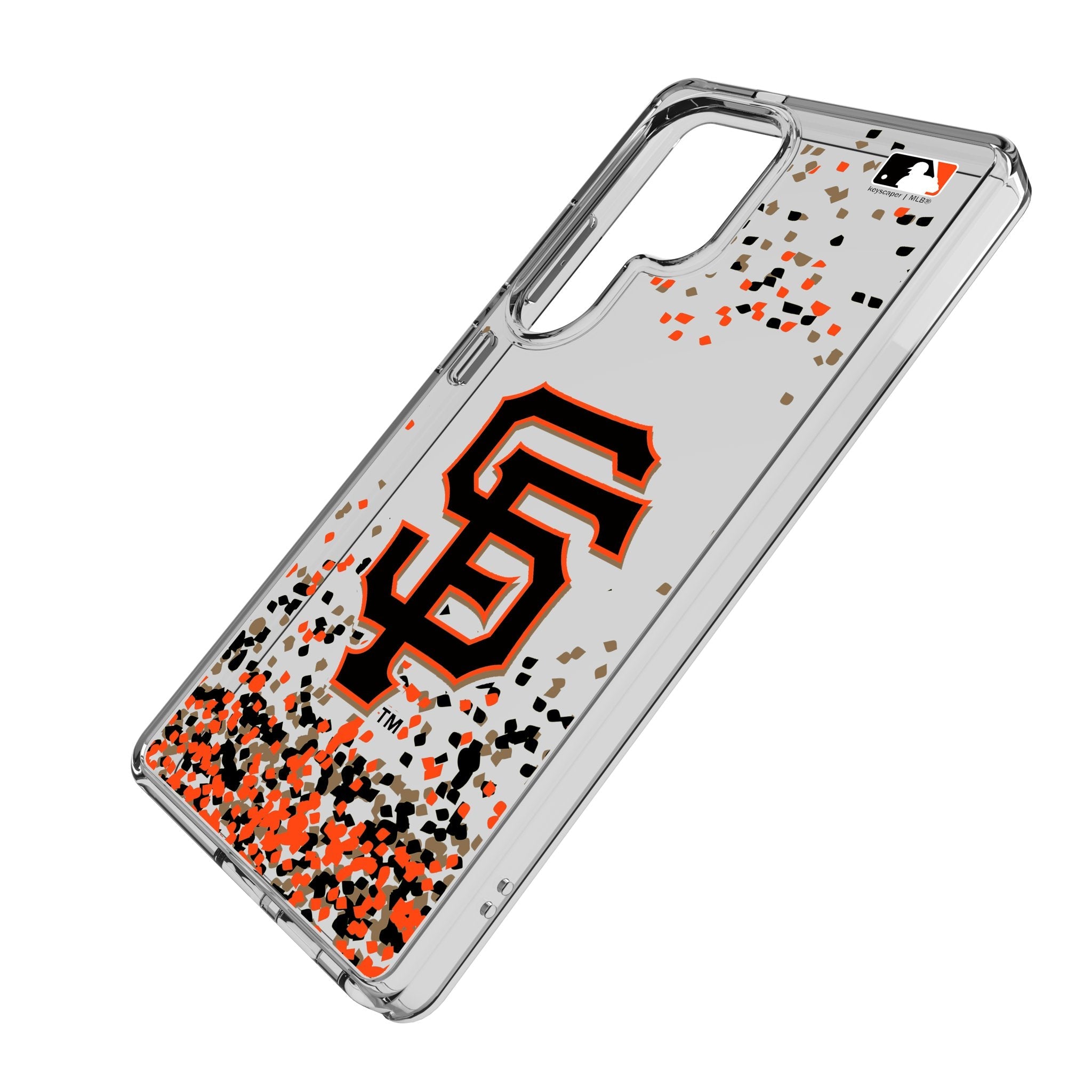 San Francisco Giants Confetti Clear Phone Case for Samsung Galaxy