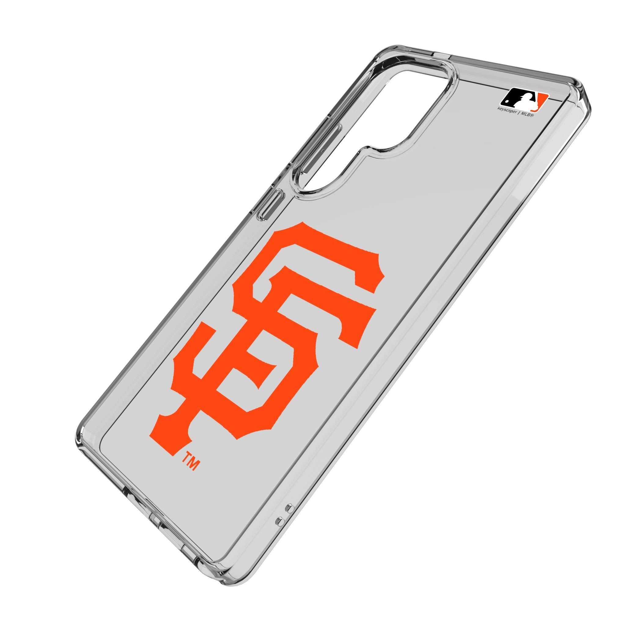 San Francisco Giants Text Backdrop Clear Phone Case for Samsung Galaxy