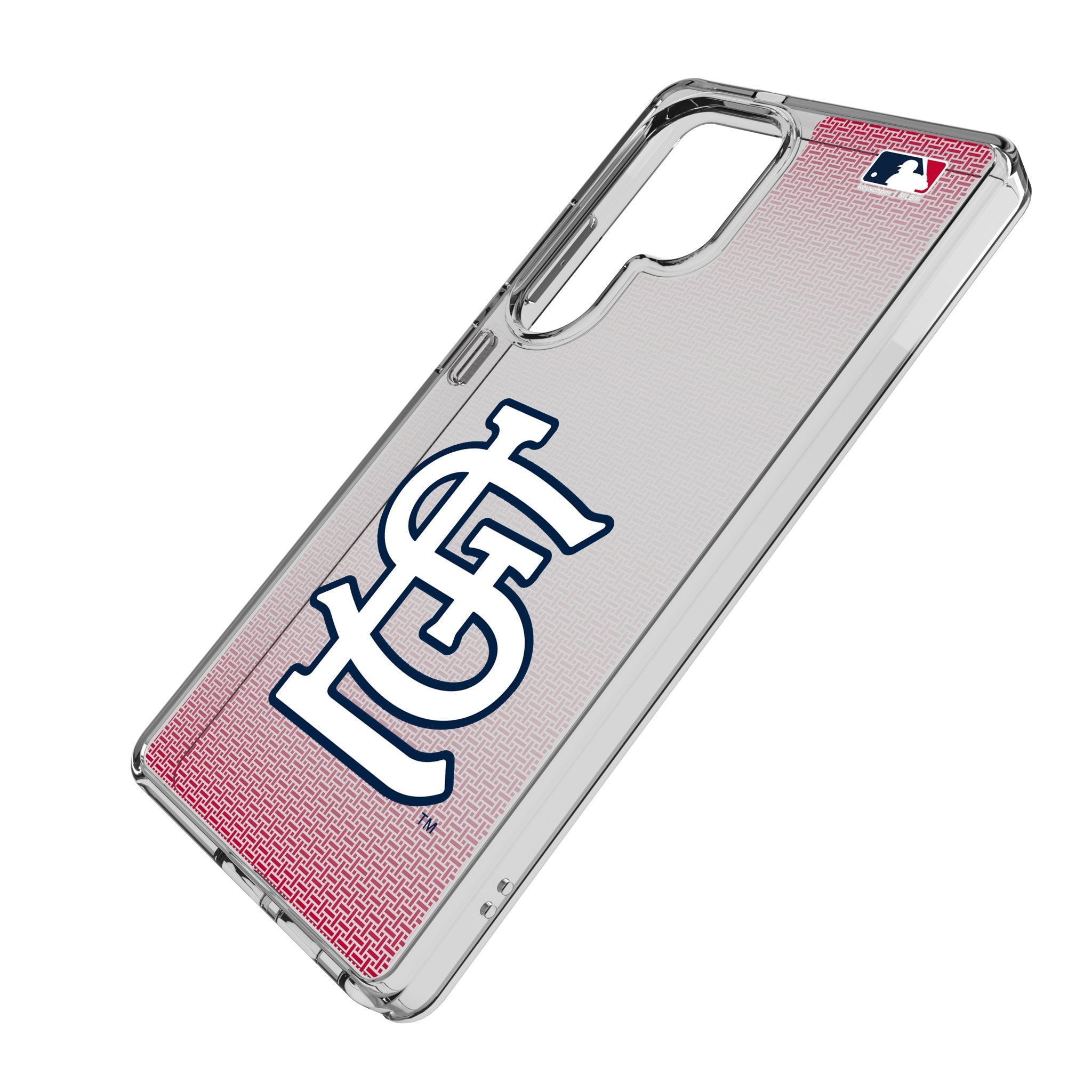 St Louis Cardinals Linen Clear Phone Case for Samsung Galaxy