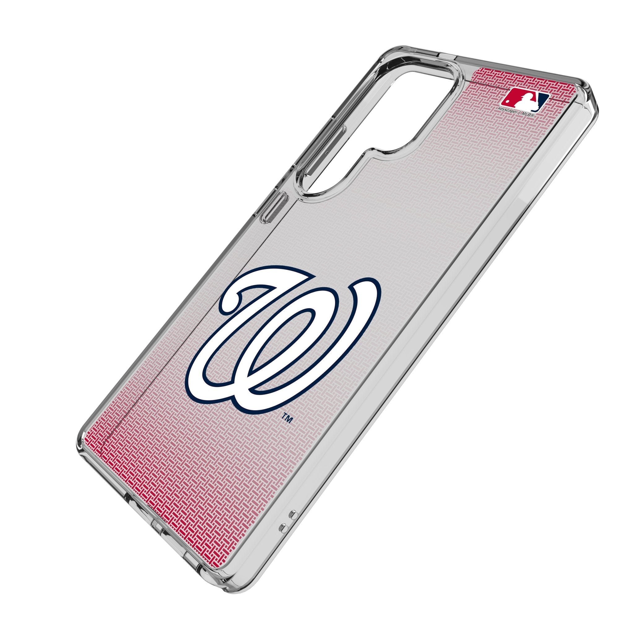Washington Nationals Linen Clear Phone Case for Samsung Galaxy 2