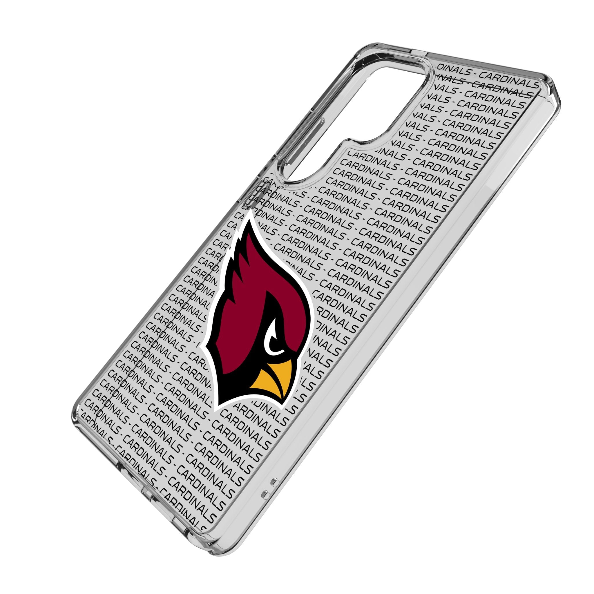 Arizona Cardinals Text Backdrop Clear Phone Case for Samsung Galaxy 2