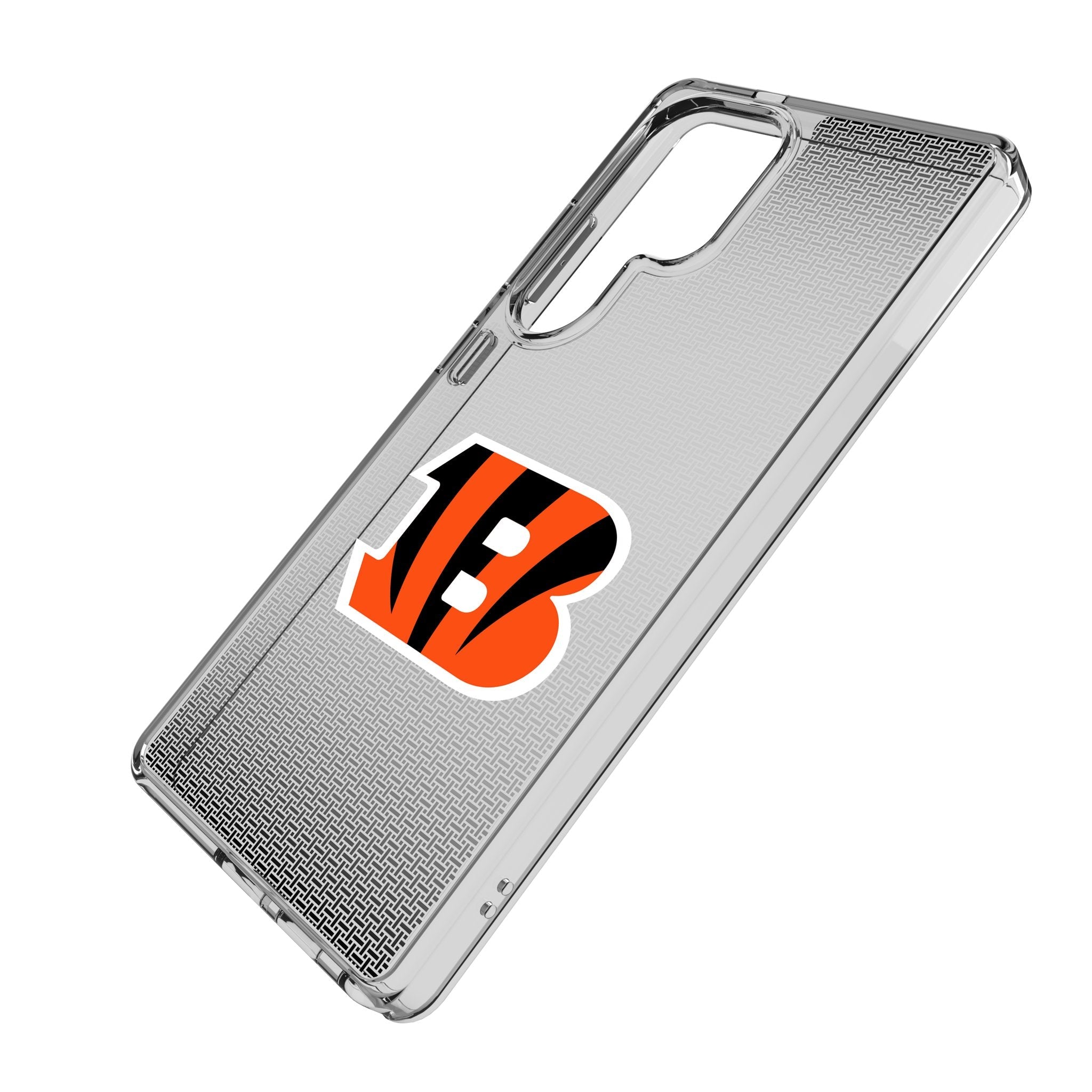 Cincinnati Bengals Linen Clear Phone Case for Samsung Galaxy 2