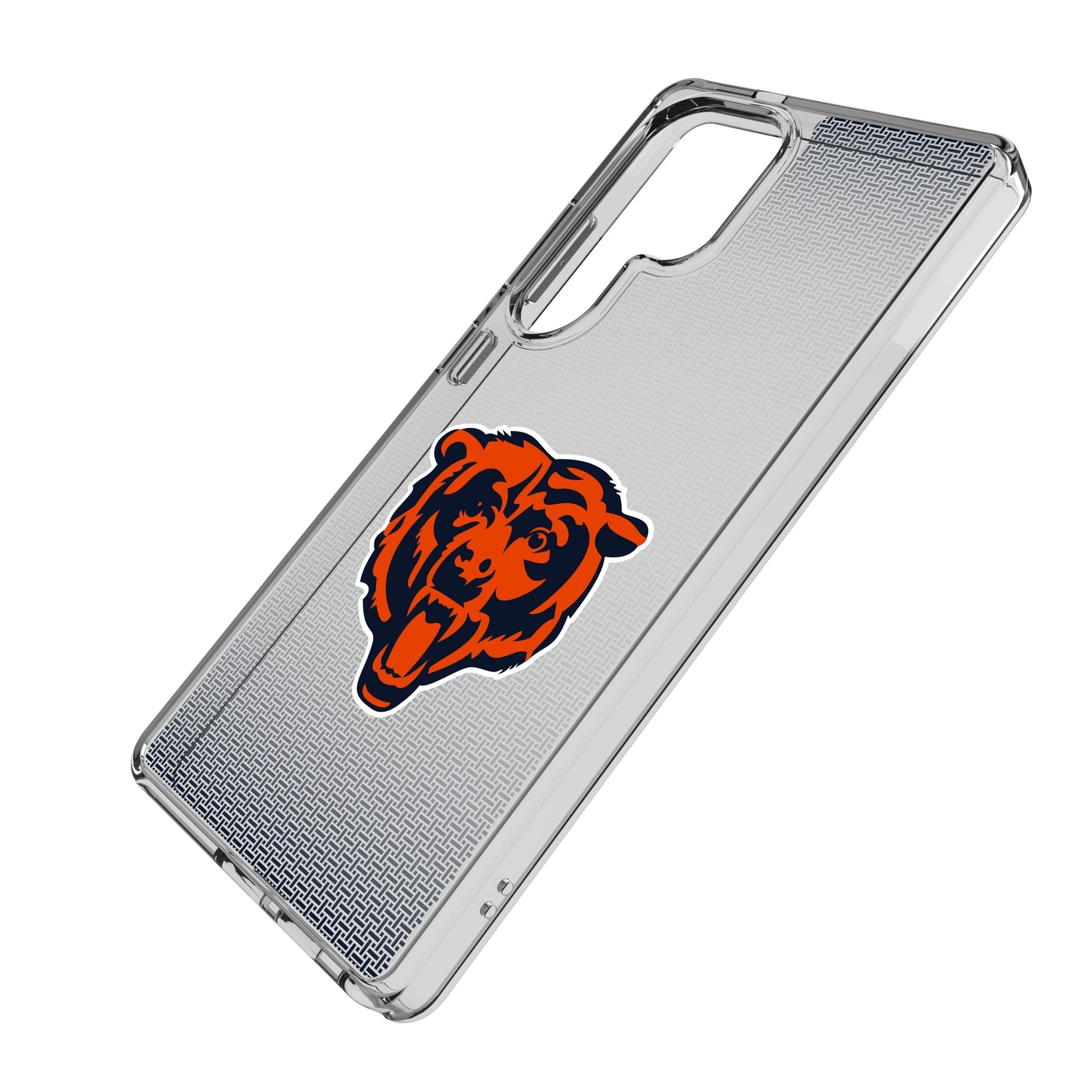 Chicago Bears Linen Clear Phone Case for Samsung Galaxy 2