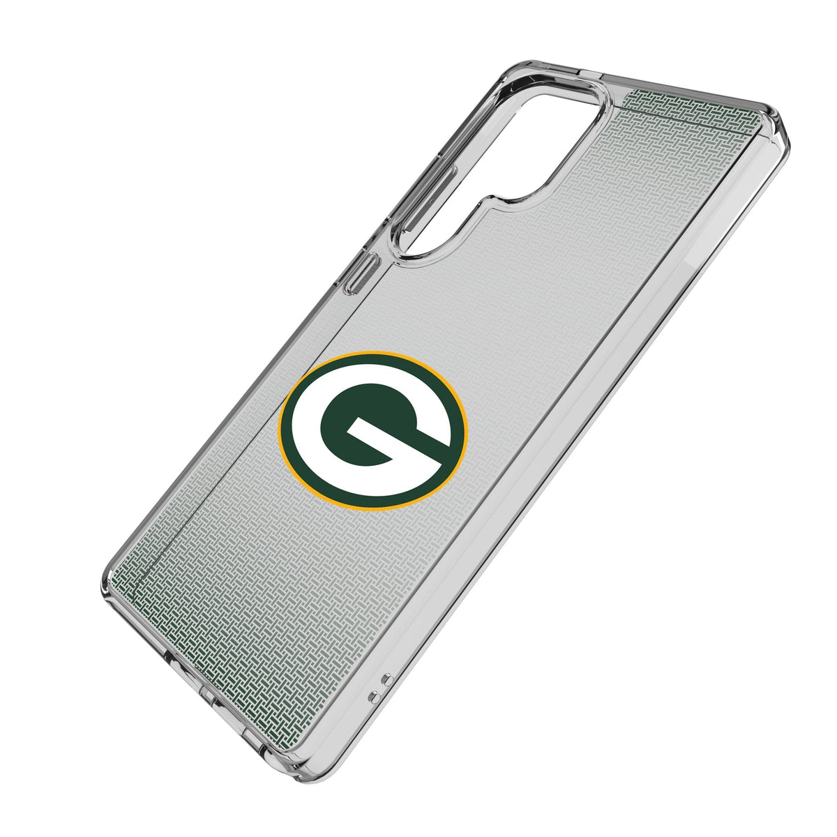 Green Bay Packers Linen Clear Phone Case for Samsung Galaxy 2