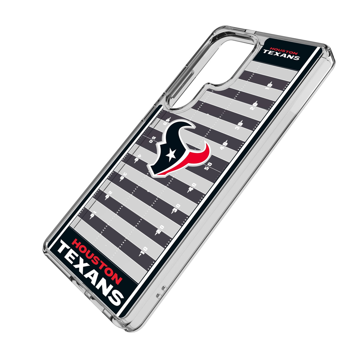 Houston Texans Field Clear Phone Case for Samsung Galaxy