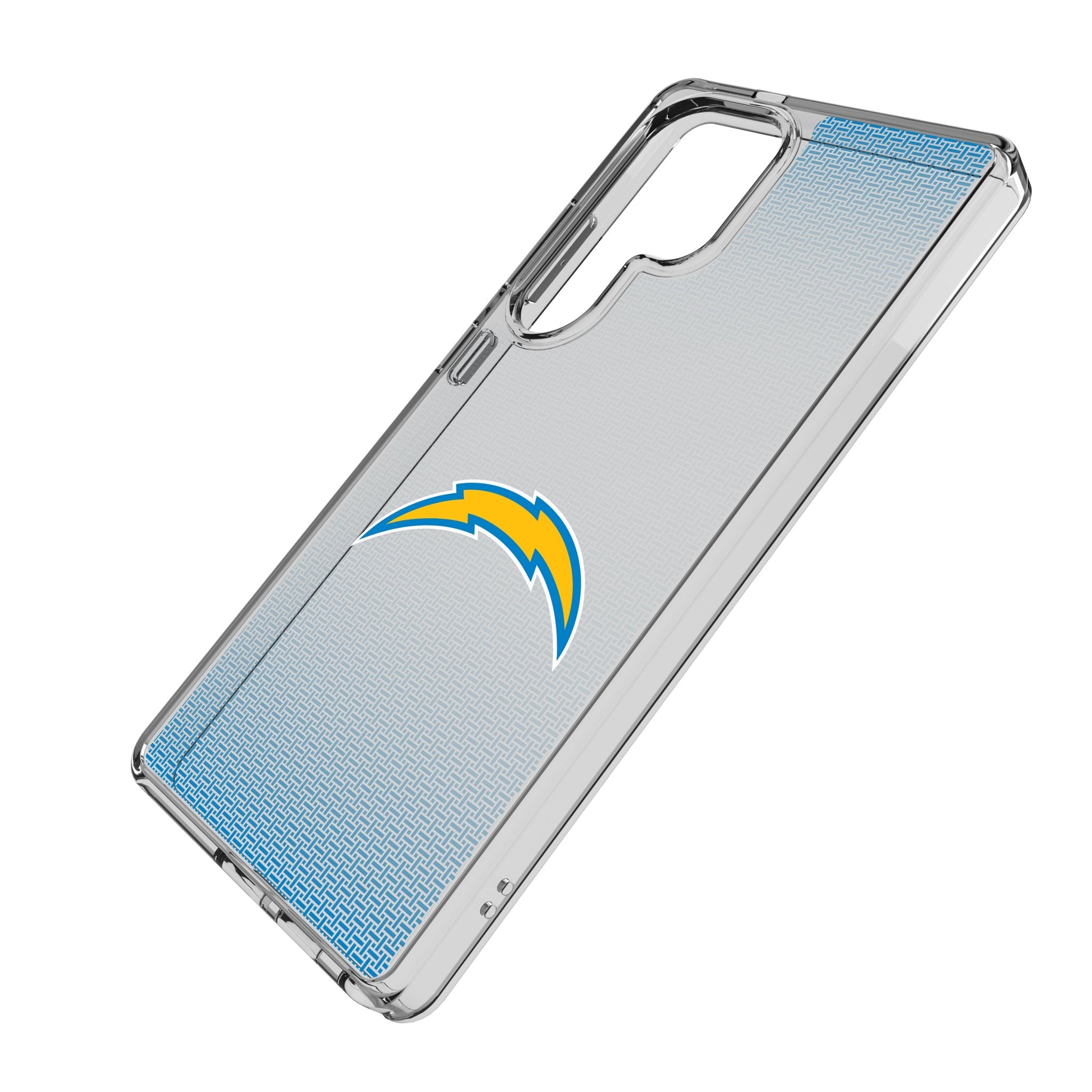 Los Angeles Chargers Linen Clear Phone Case for Samsung Galaxy 2