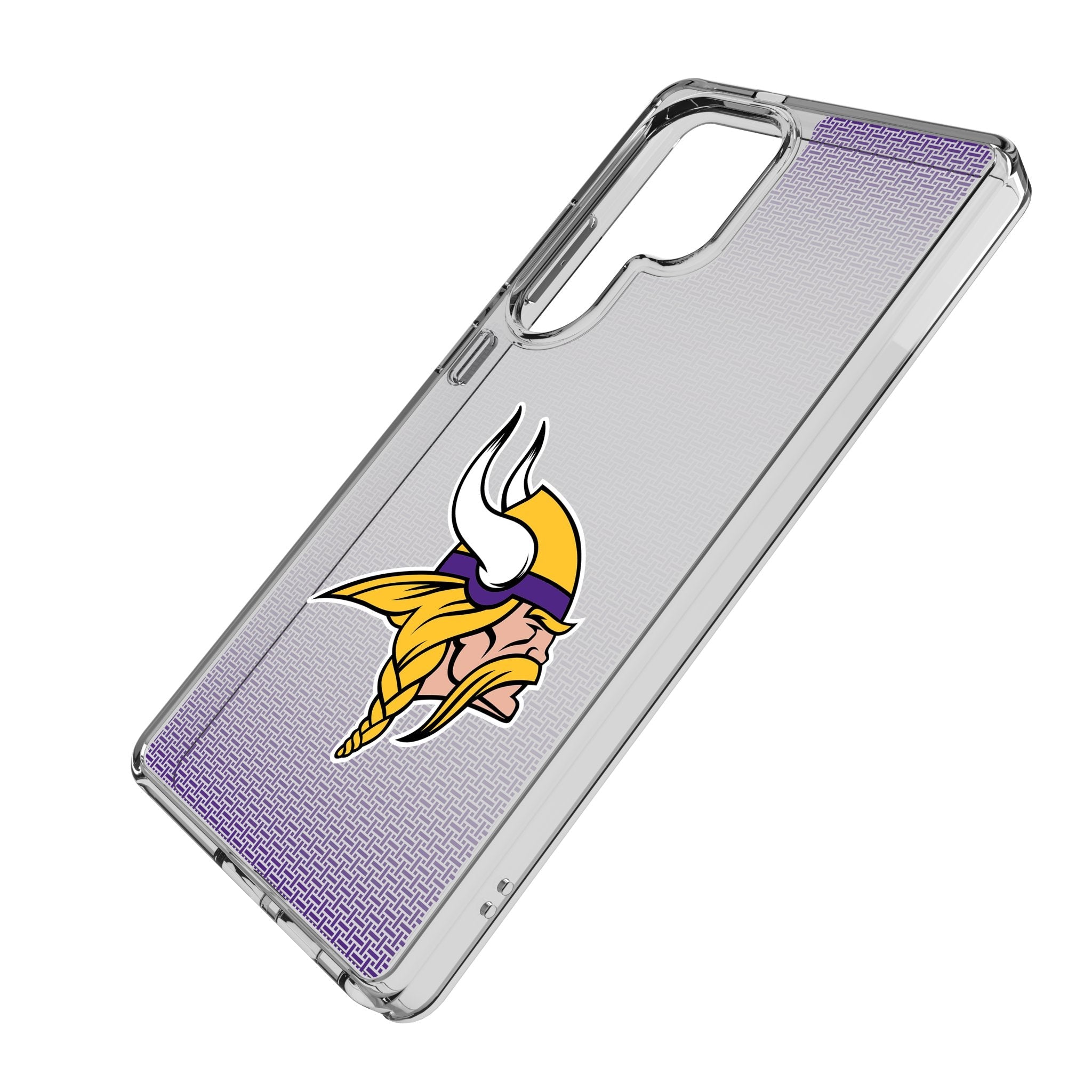 Minnesota Vikings Linen Clear Phone Case for Samsung Galaxy 2