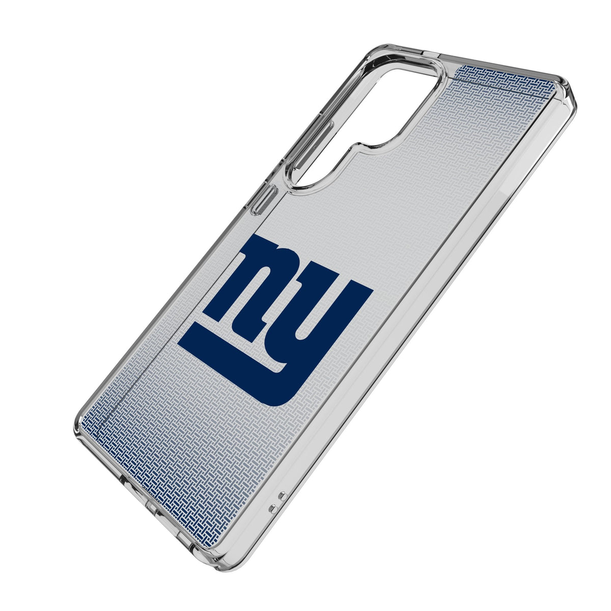 New York Giants Linen Clear Phone Case for Samsung Galaxy 2